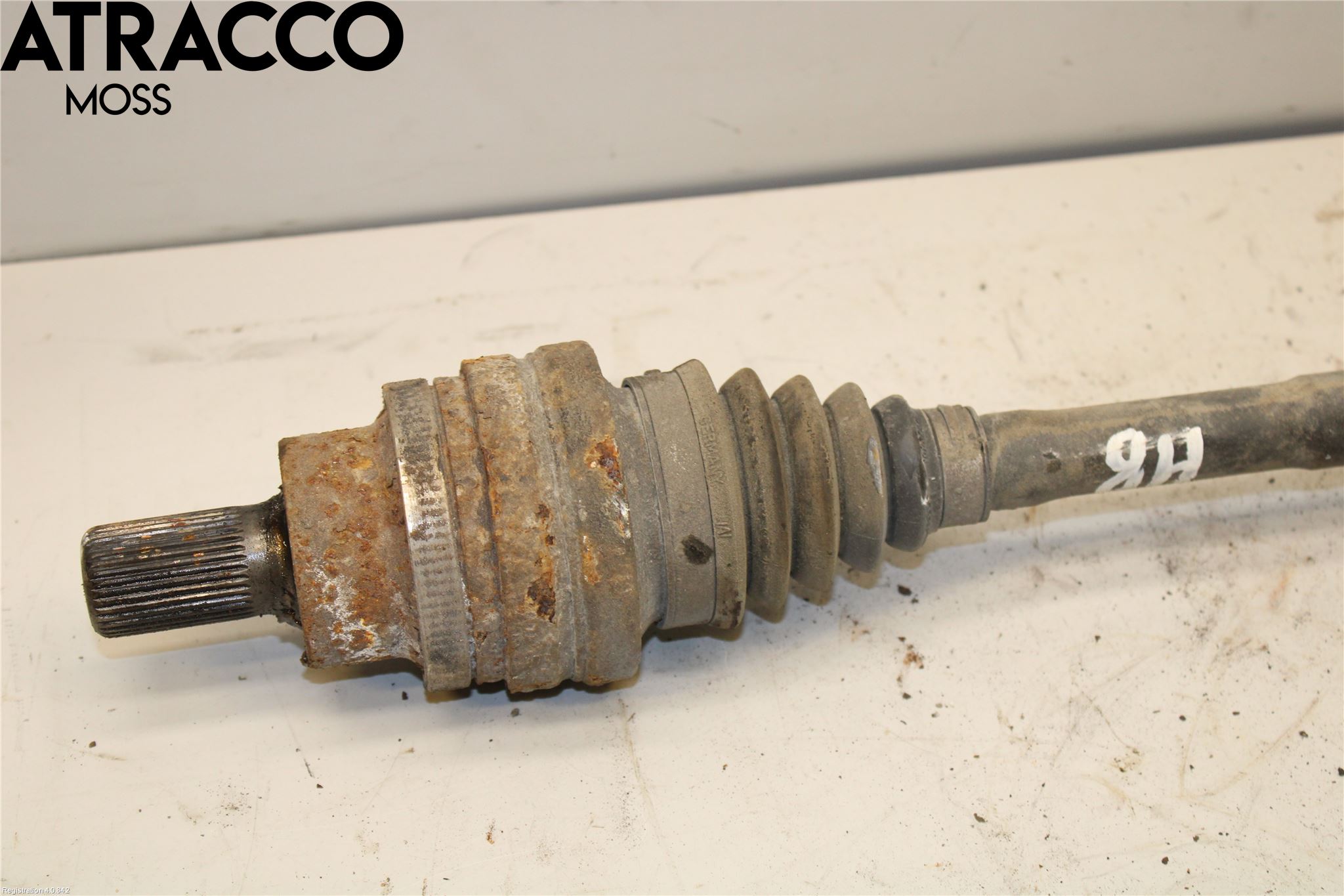 Volvo XC70 08-13 Drivaksel Bak Kompl Høyre