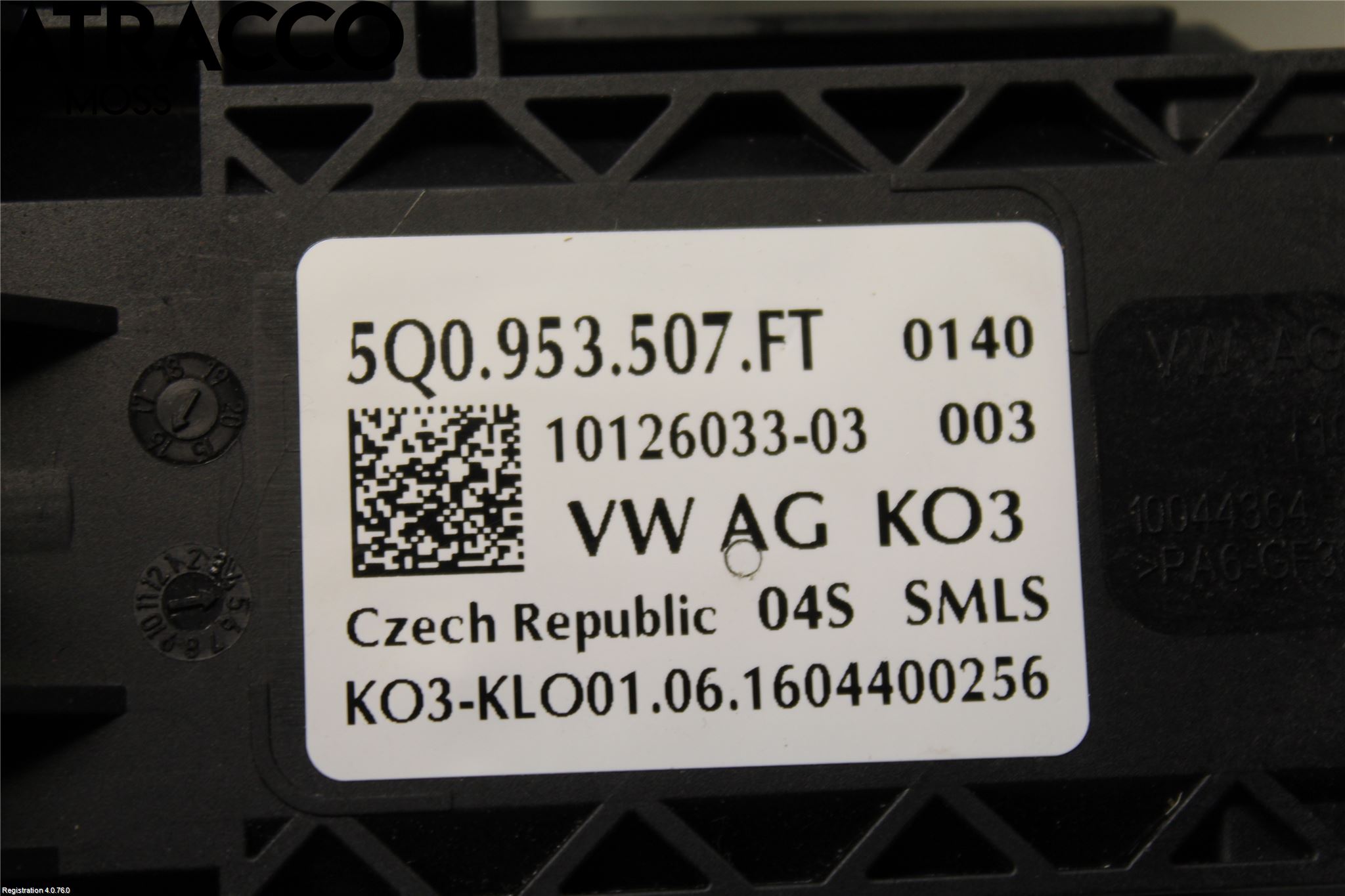 Volkswagen VW GOLF / E-GOLF VII 13-20 Bryter Ratt Kombi H Og V