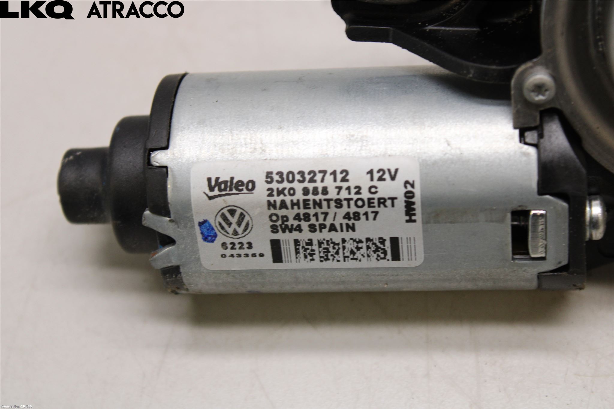 Volkswagen VW CADDY 11-15 Viskermotor Bakluke