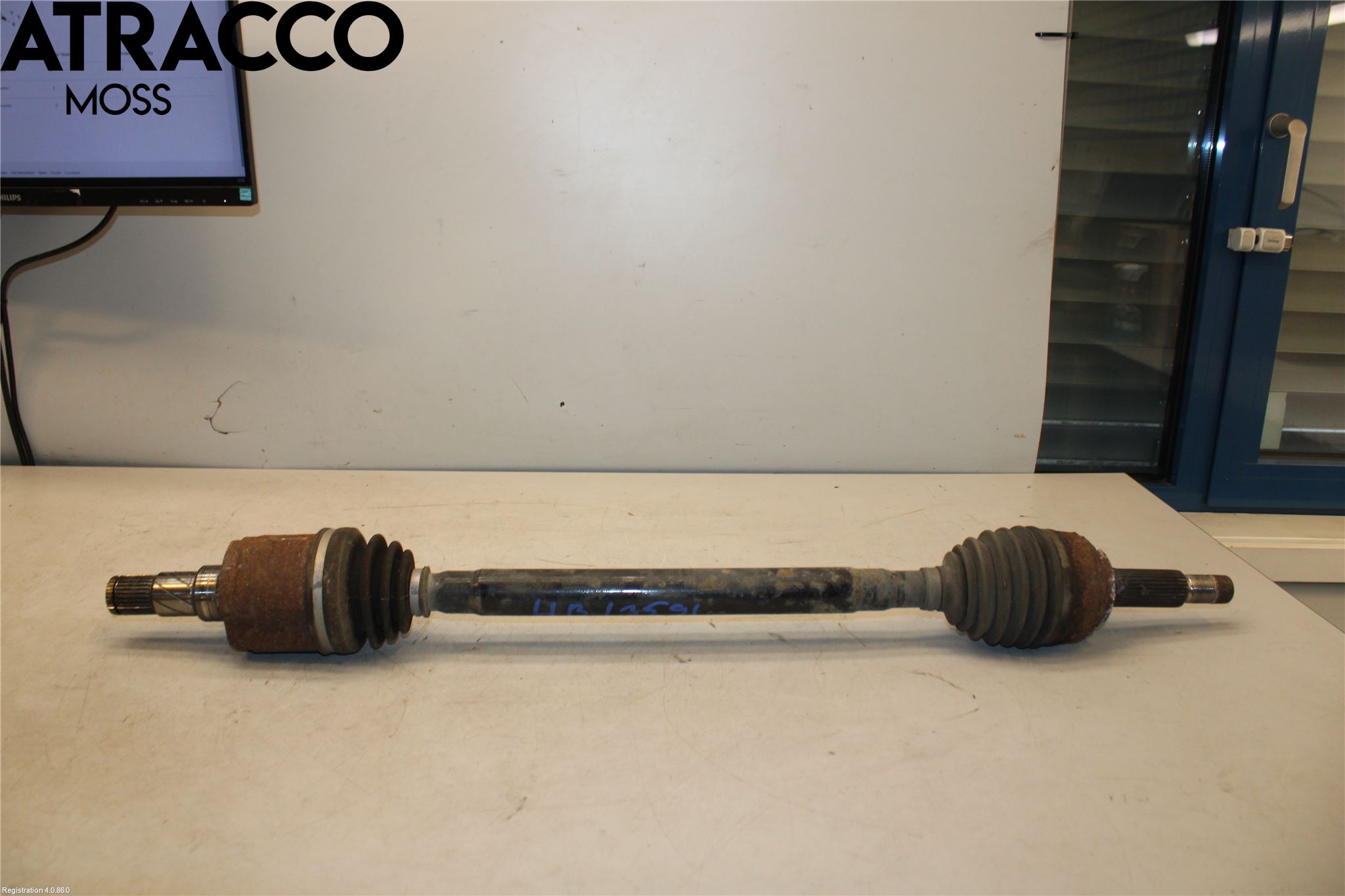 Tesla MODEL S 13- Drivaksel Bak Kompl Venstre