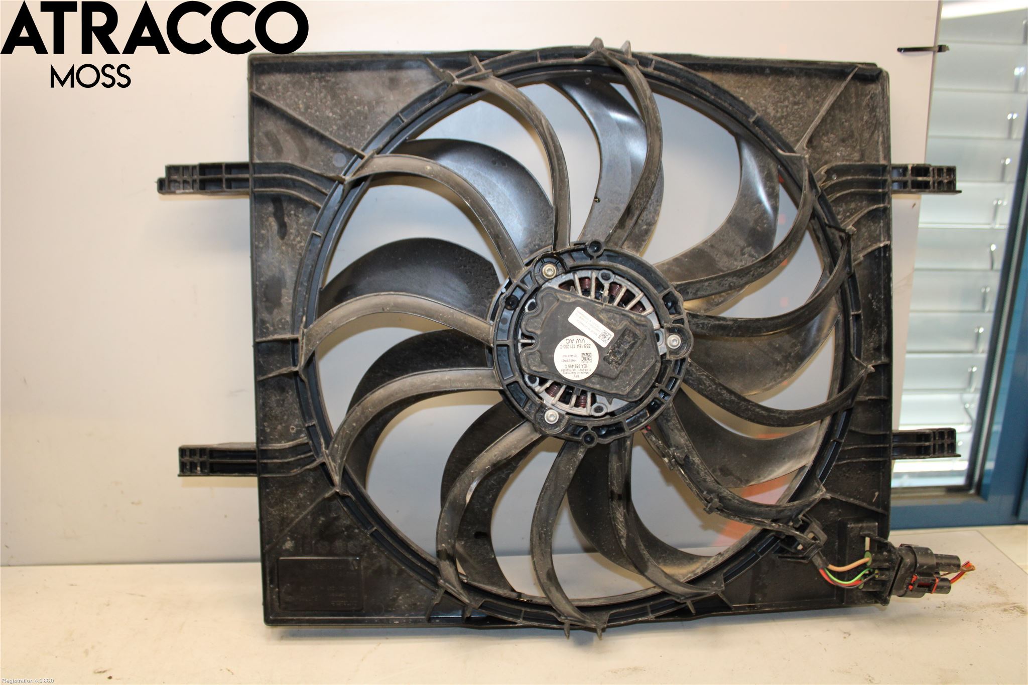 Audi Q4 E-TRON FZ 22- Kjølevifte Elektrisk