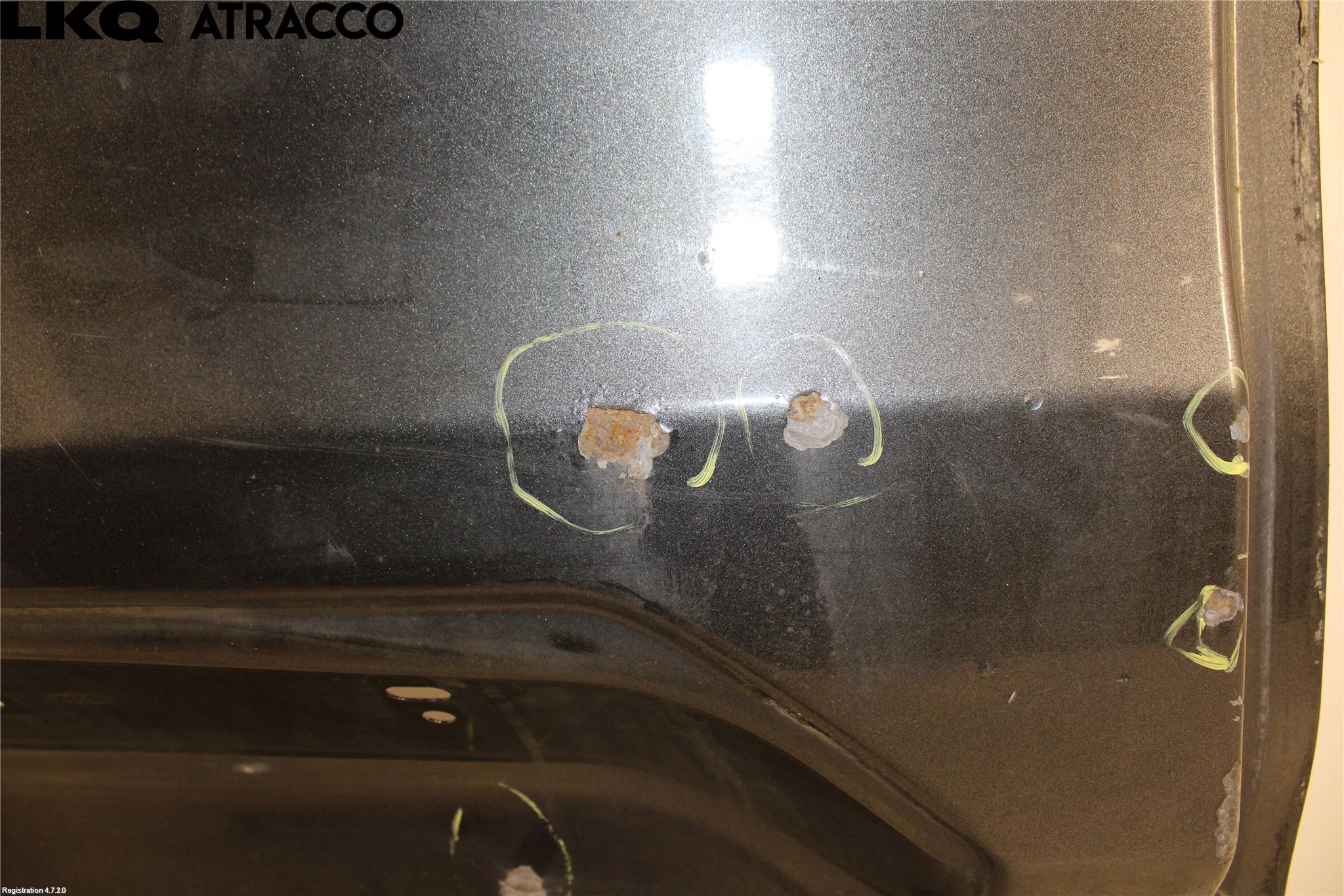 Ford TRANSIT SKÅP/BUSS 14-22 Dør Bak Van - Vare Venstre