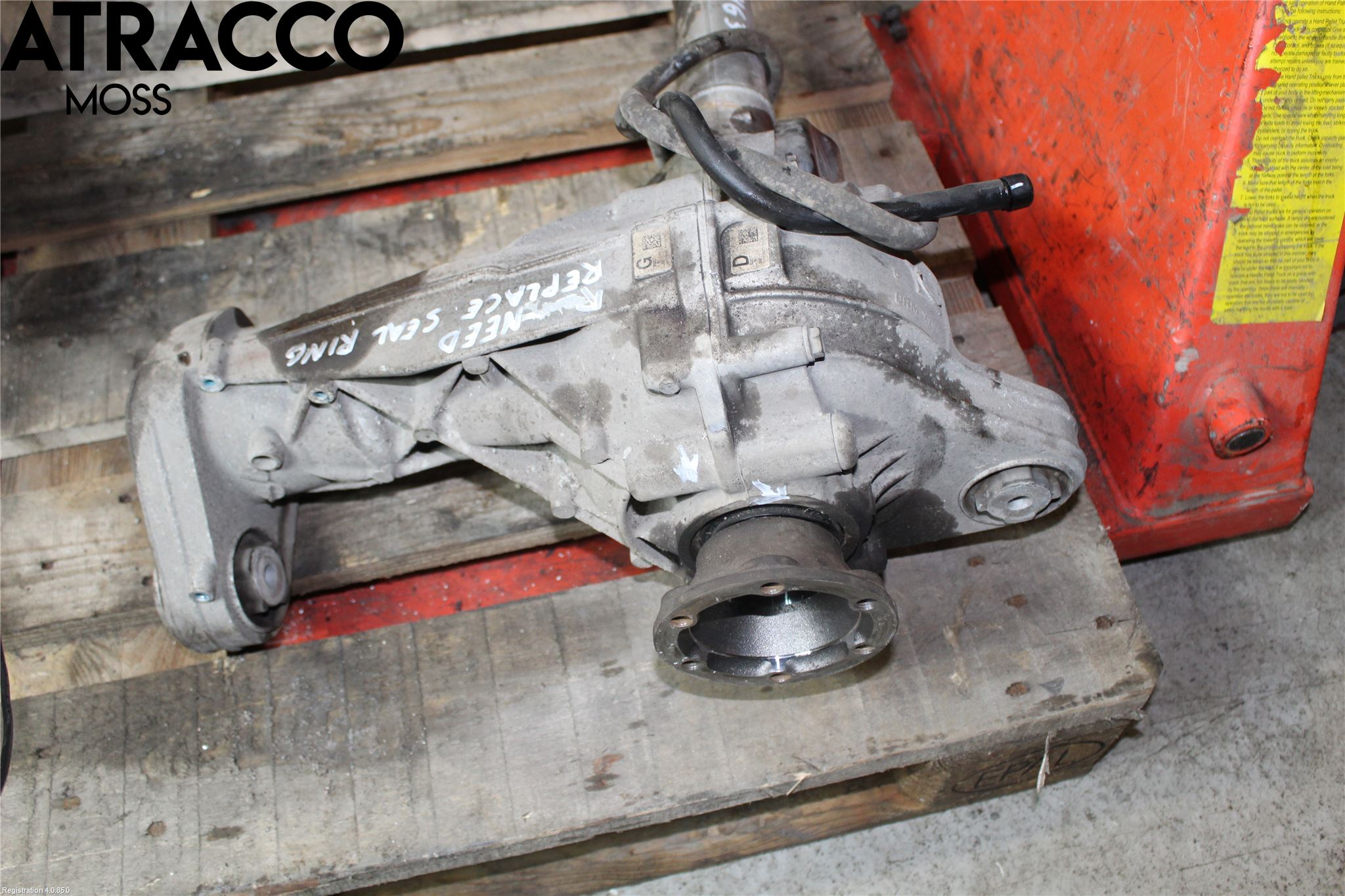 Porsche CAYENNE 03- Kardang Foran