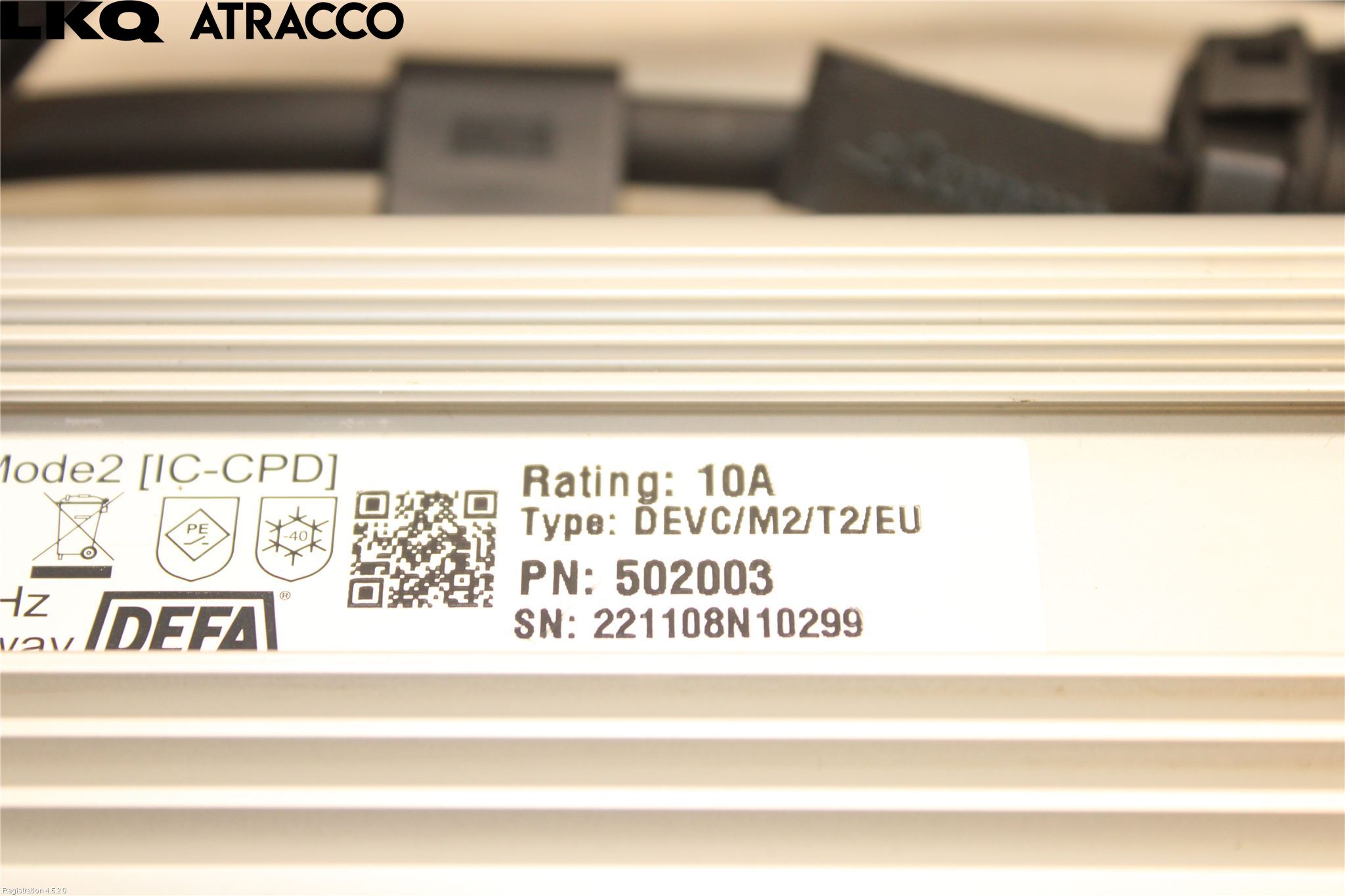 MG 4 23- Laddkabel Elbil