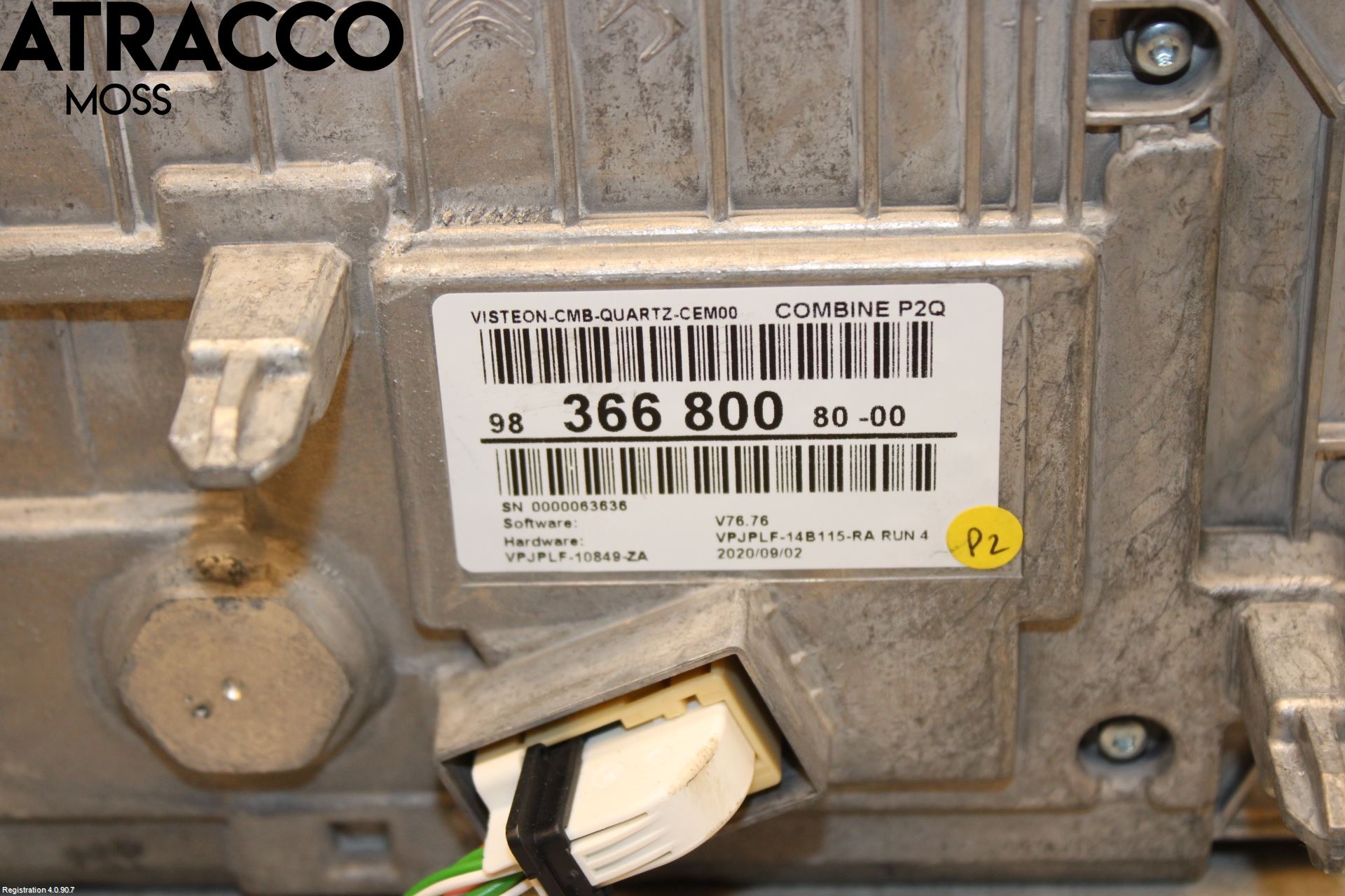 Peugeot 2008/E-2008 20- Instr Kombinert