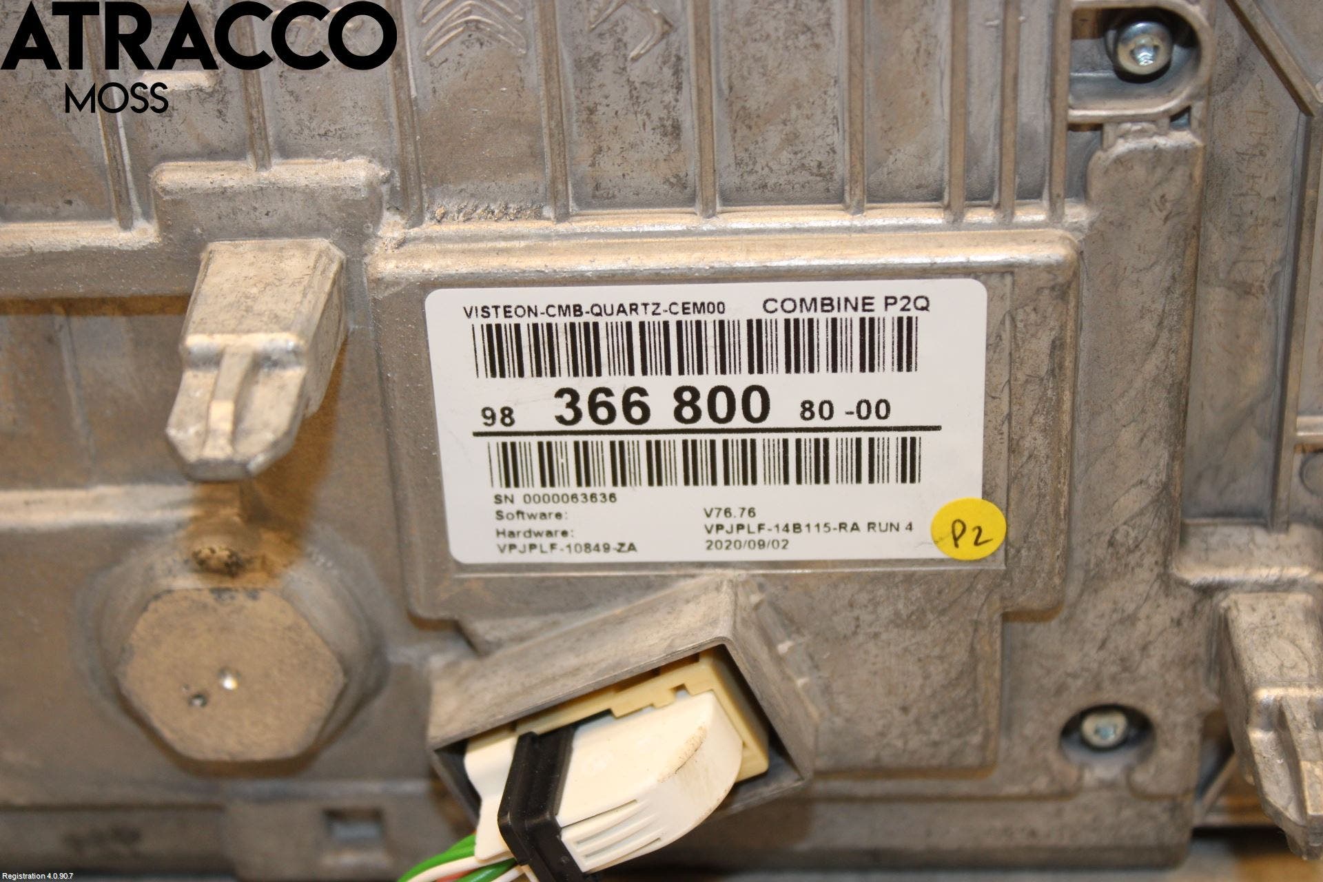 Peugeot 2008/E-2008 20- Instr Kombinert