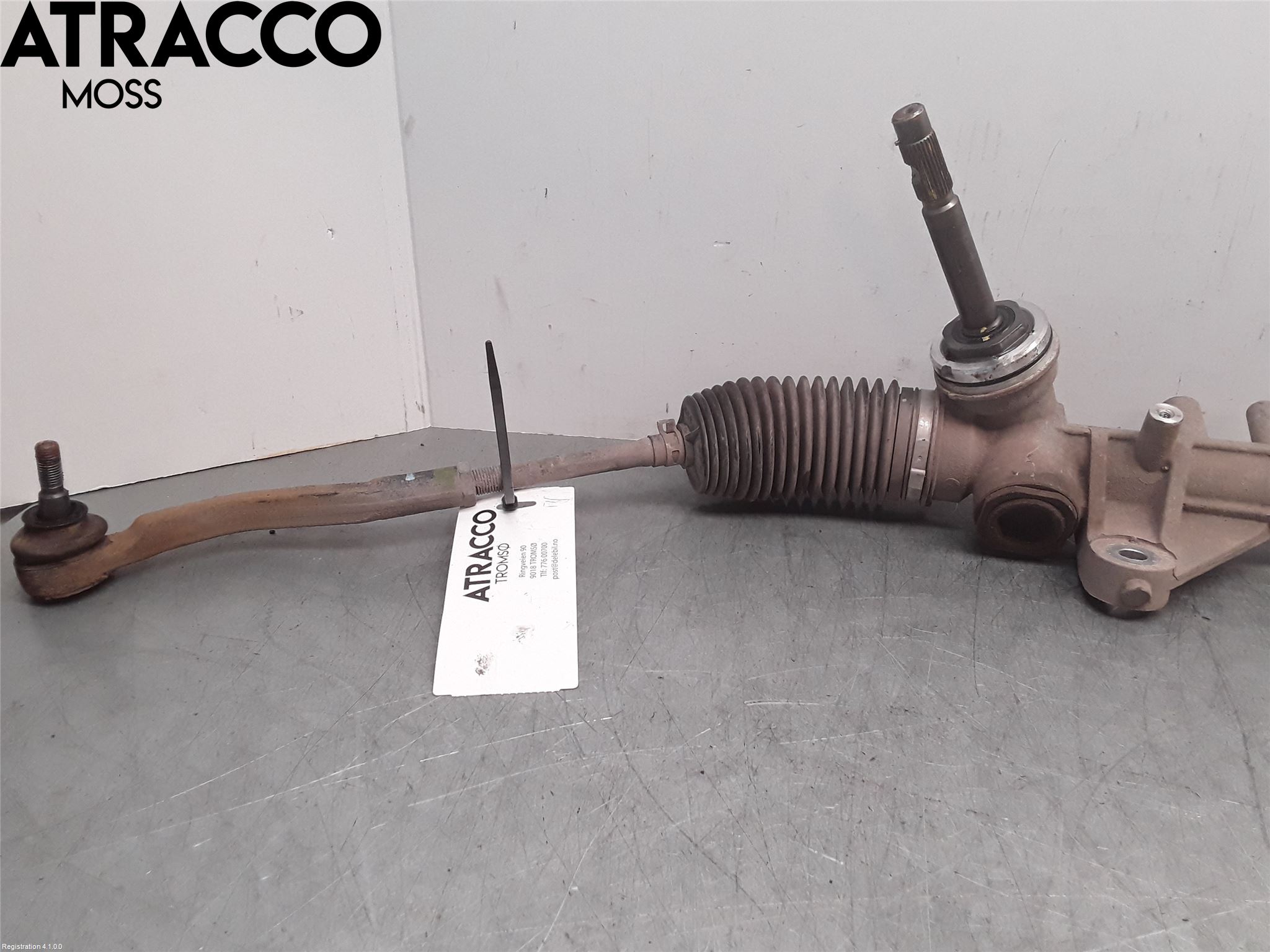 Renault CLIO IV 12-16 Servo Snekke - Tannstang