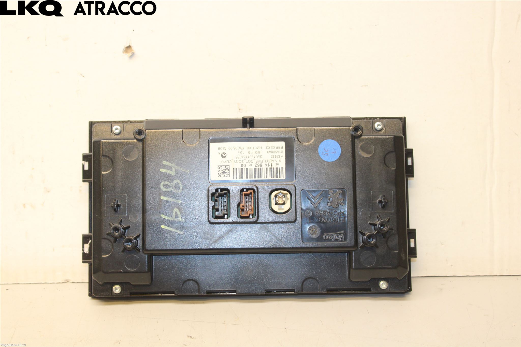 Peugeot 308 14-21 Multifunktionsdisplay