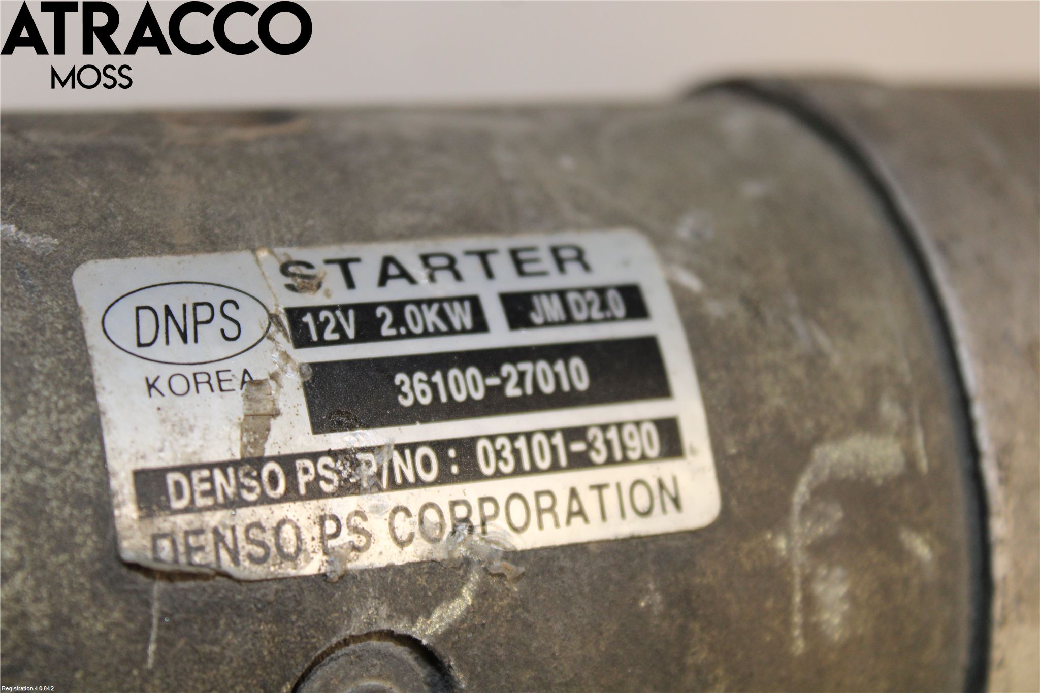 Hyundai SANTA FE  06-12 Startmotor Diesel