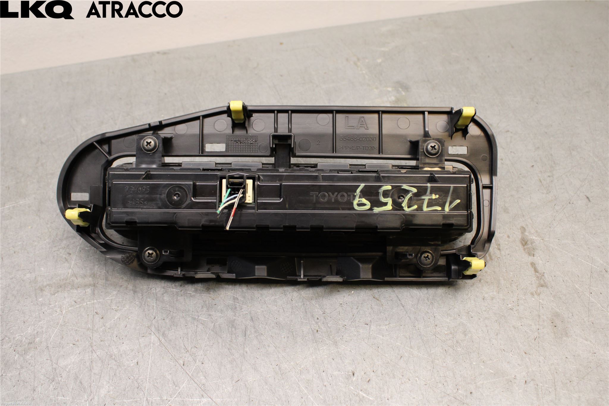 Toyota AURIS 13-19 Varme Ac Betjening-Display