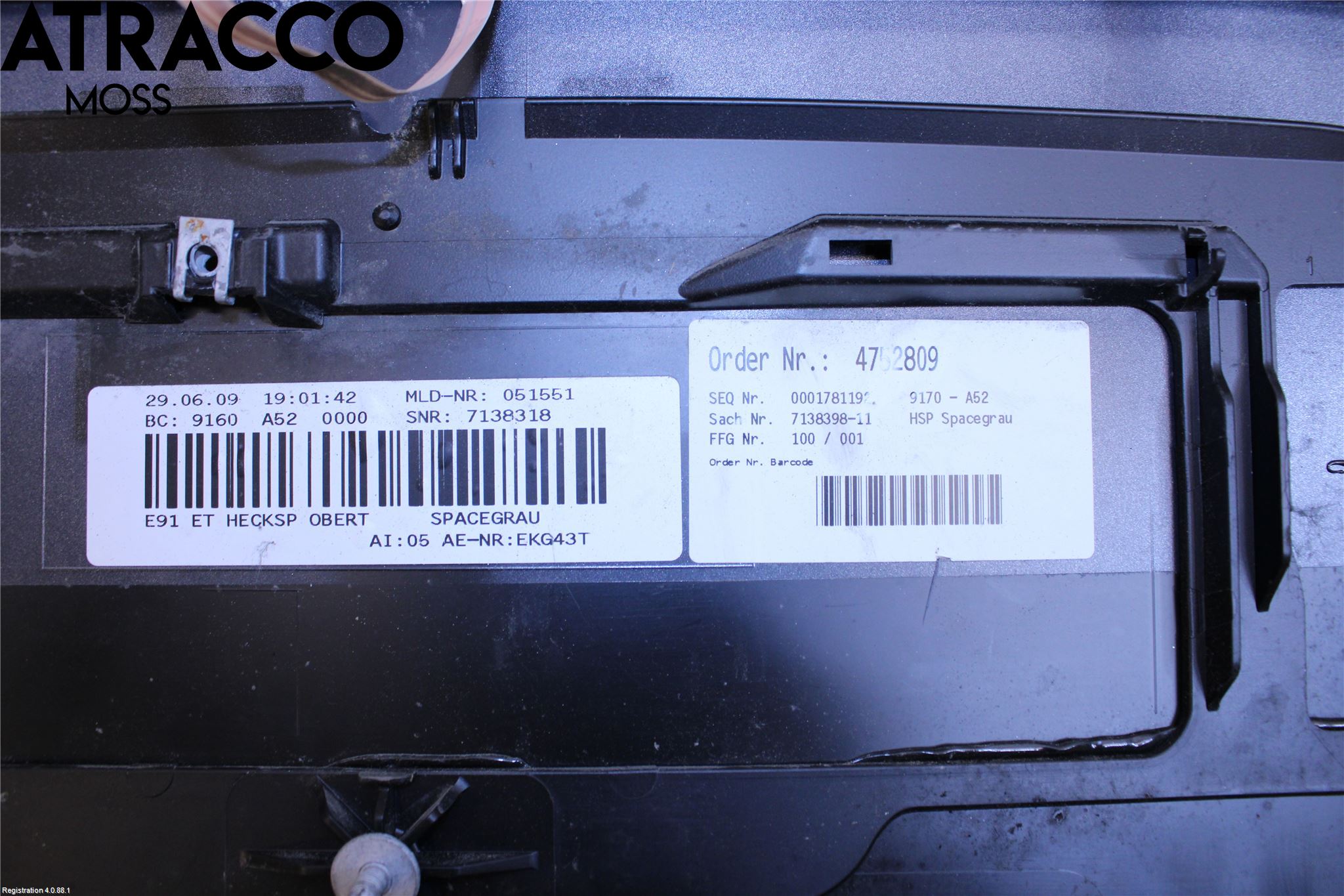 BMW 3 E90/91 SED/TOU 05-12 Spoiler Bakluke