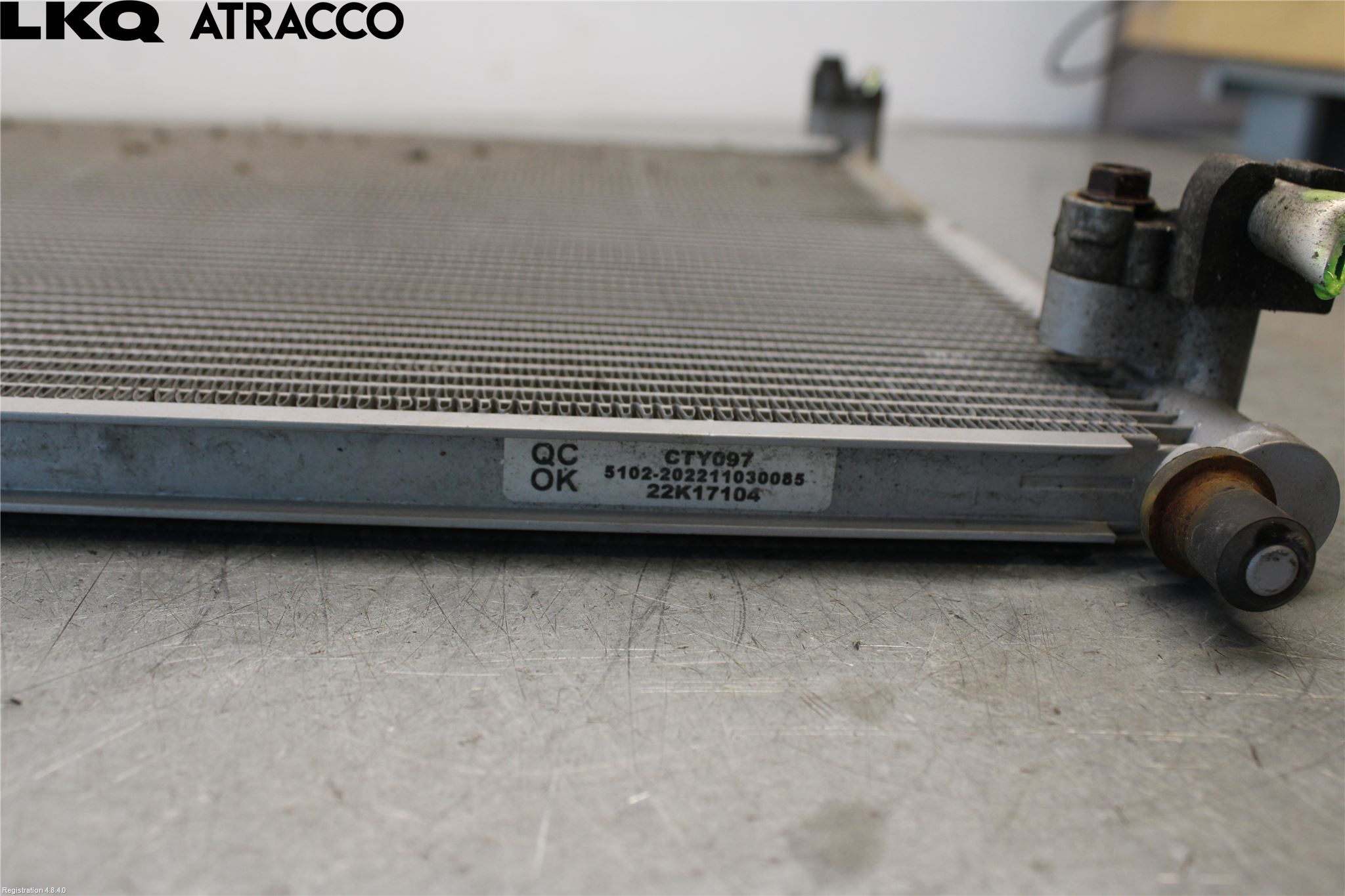 Toyota VERSO 09-18 Varme Ac Kondenser-Kjøler