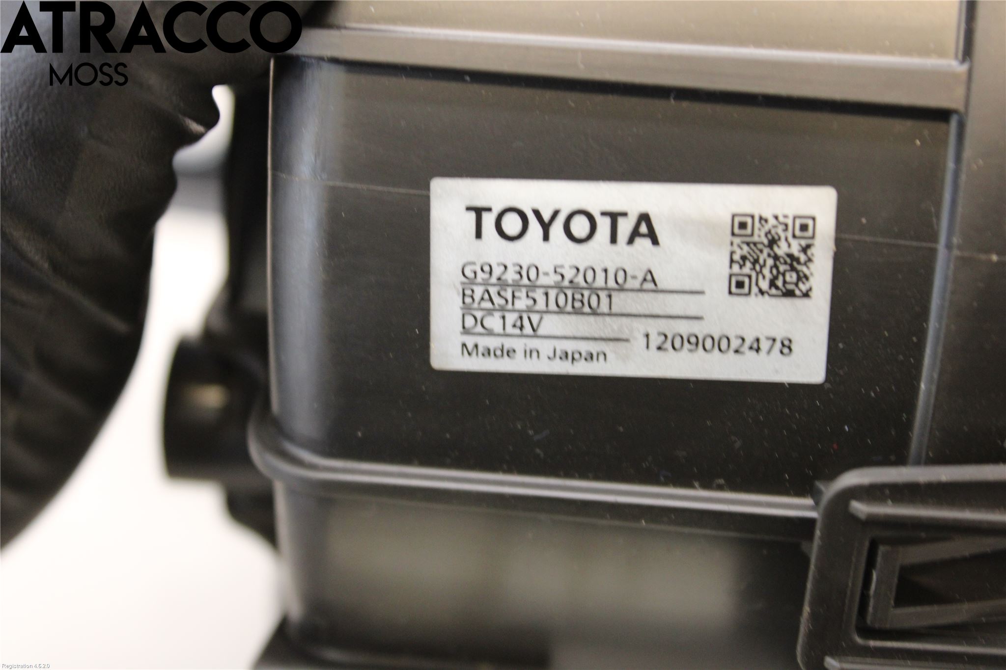 Toyota YARIS XP130 12-14 Varmeapparat Viftemotor