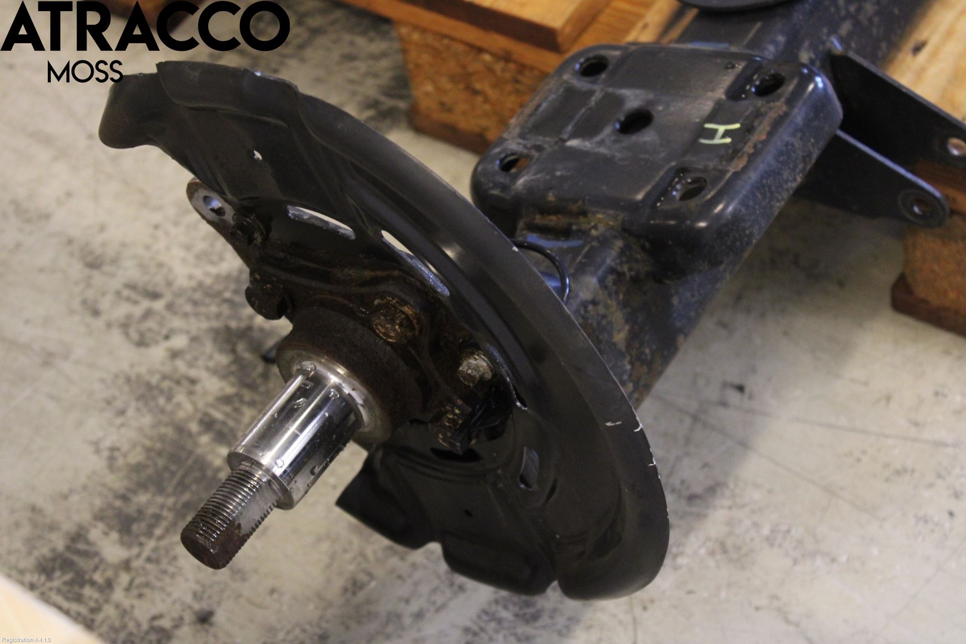 Ford TRANSIT SKÅP/BUSS 14-22 Bakaksel