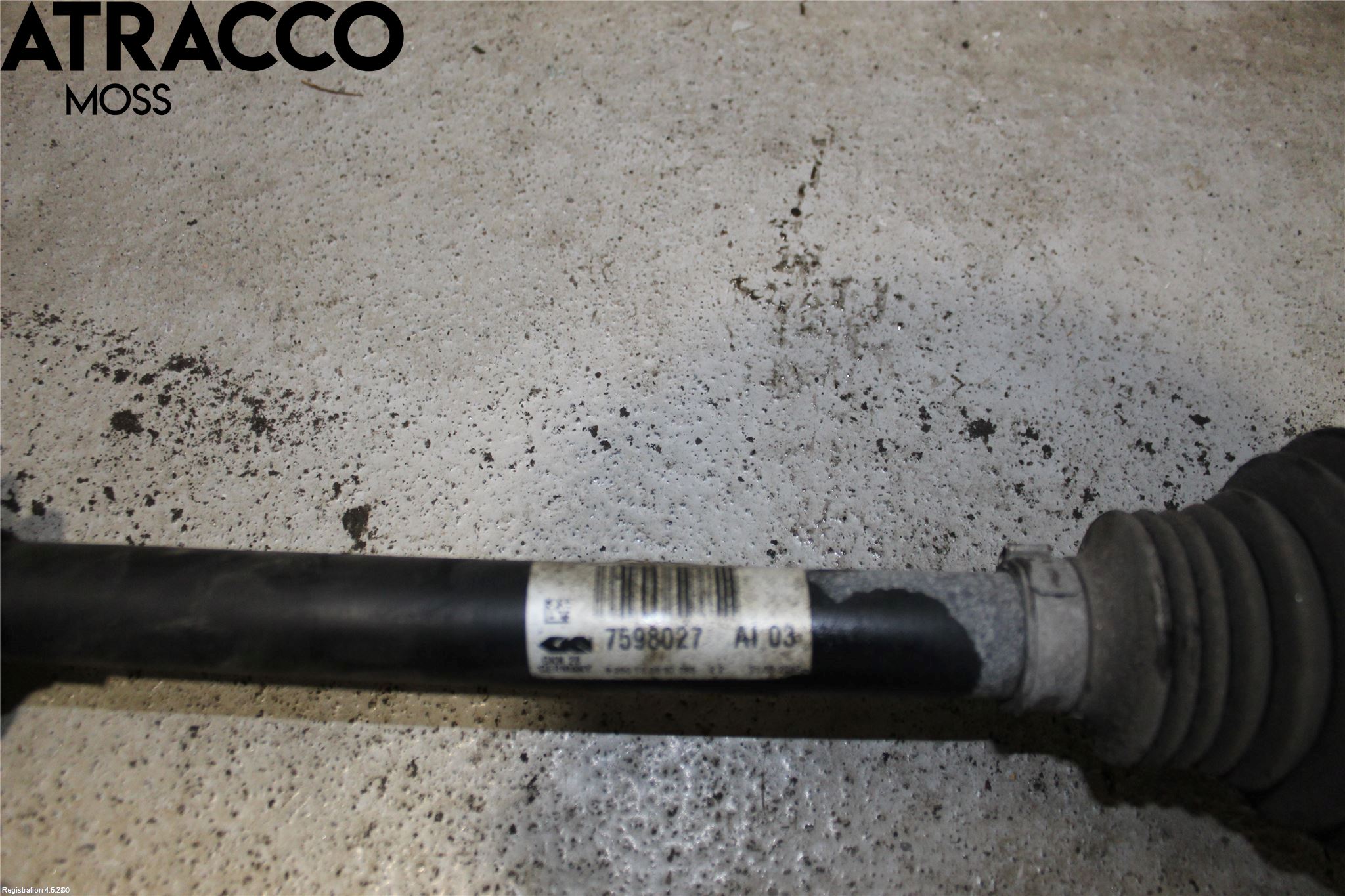 BMW X3 F25 10-17 Drivaksel Foran Kompl Venstre