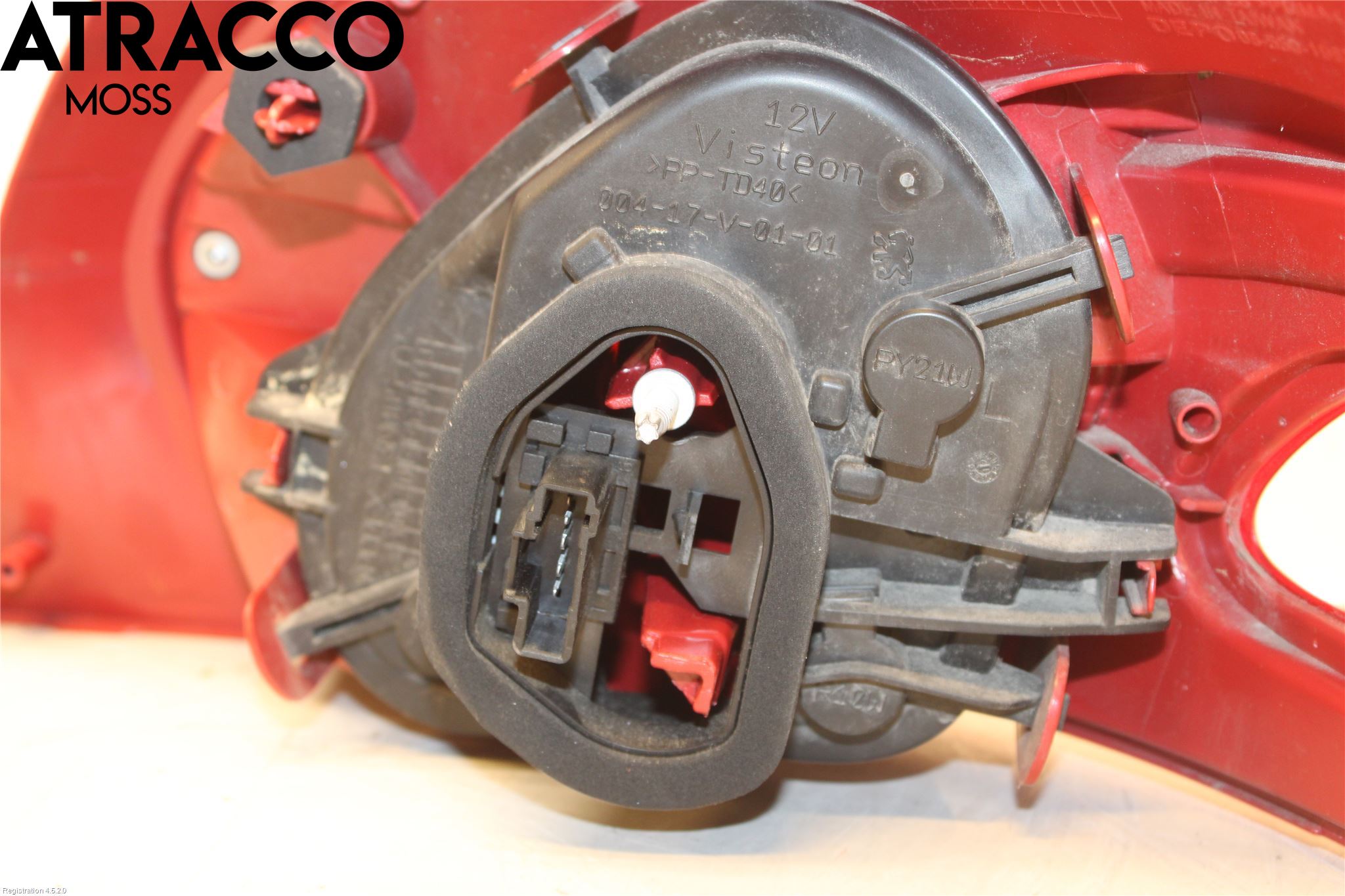 Peugeot 208 12-15 Baklykt Venstre