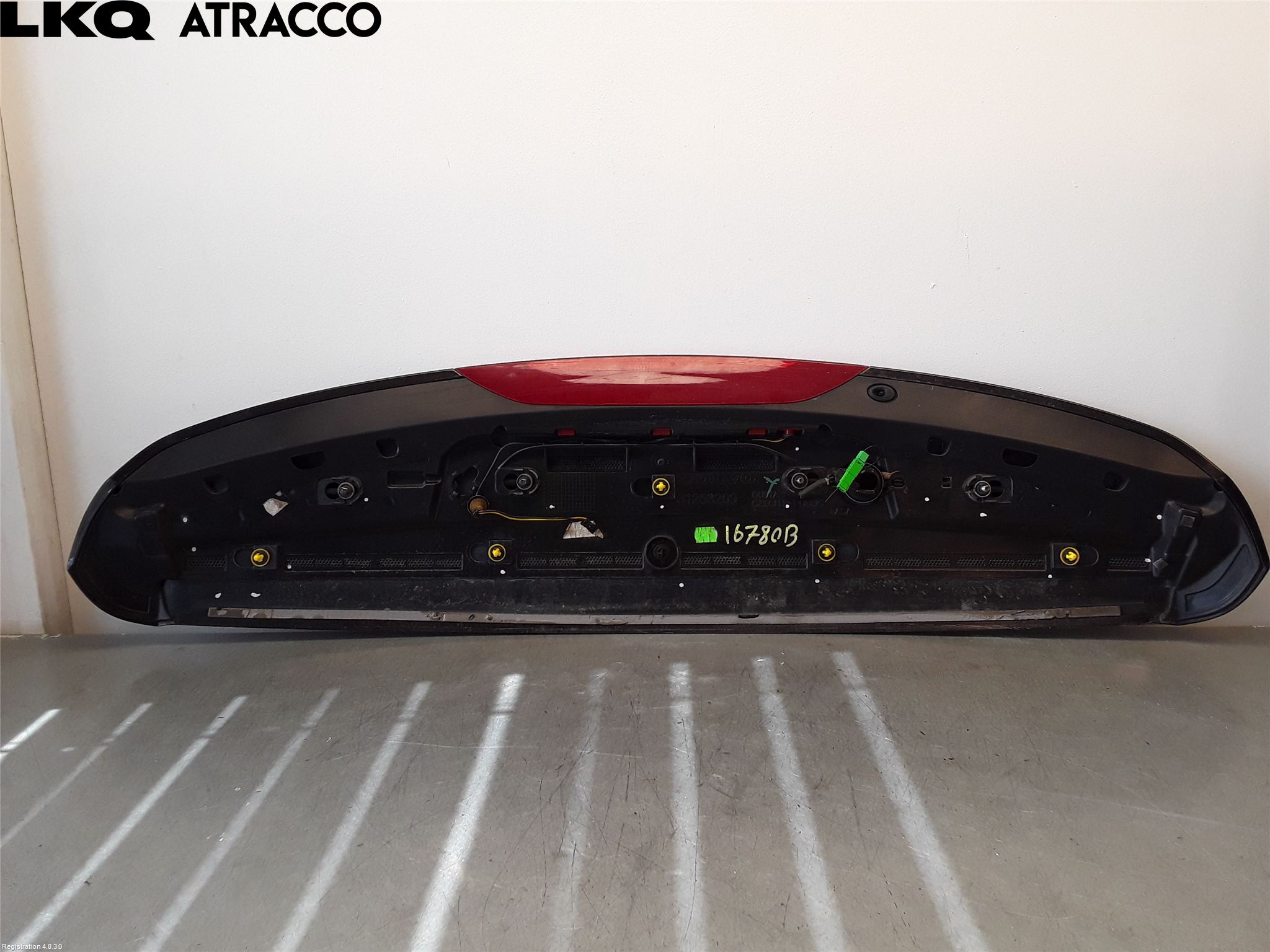 Volvo V60 11-13 Spoiler Bakluke