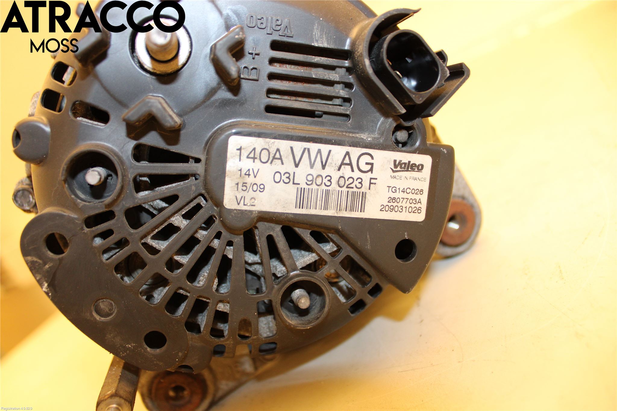 Volkswagen VW GOLF VI 09-13 Dynamo