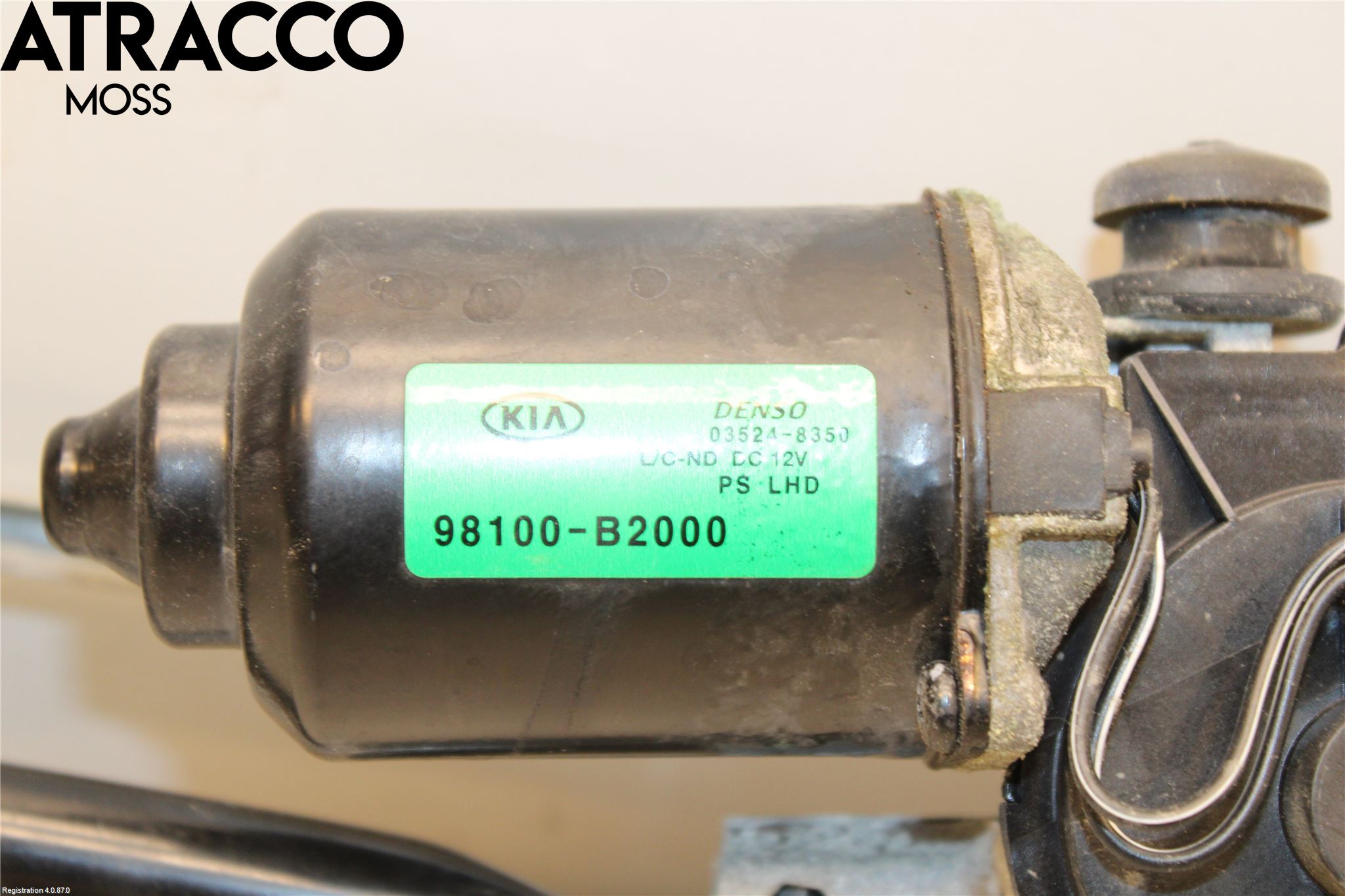 Kia SOUL 09- Viskermotor Frontrute