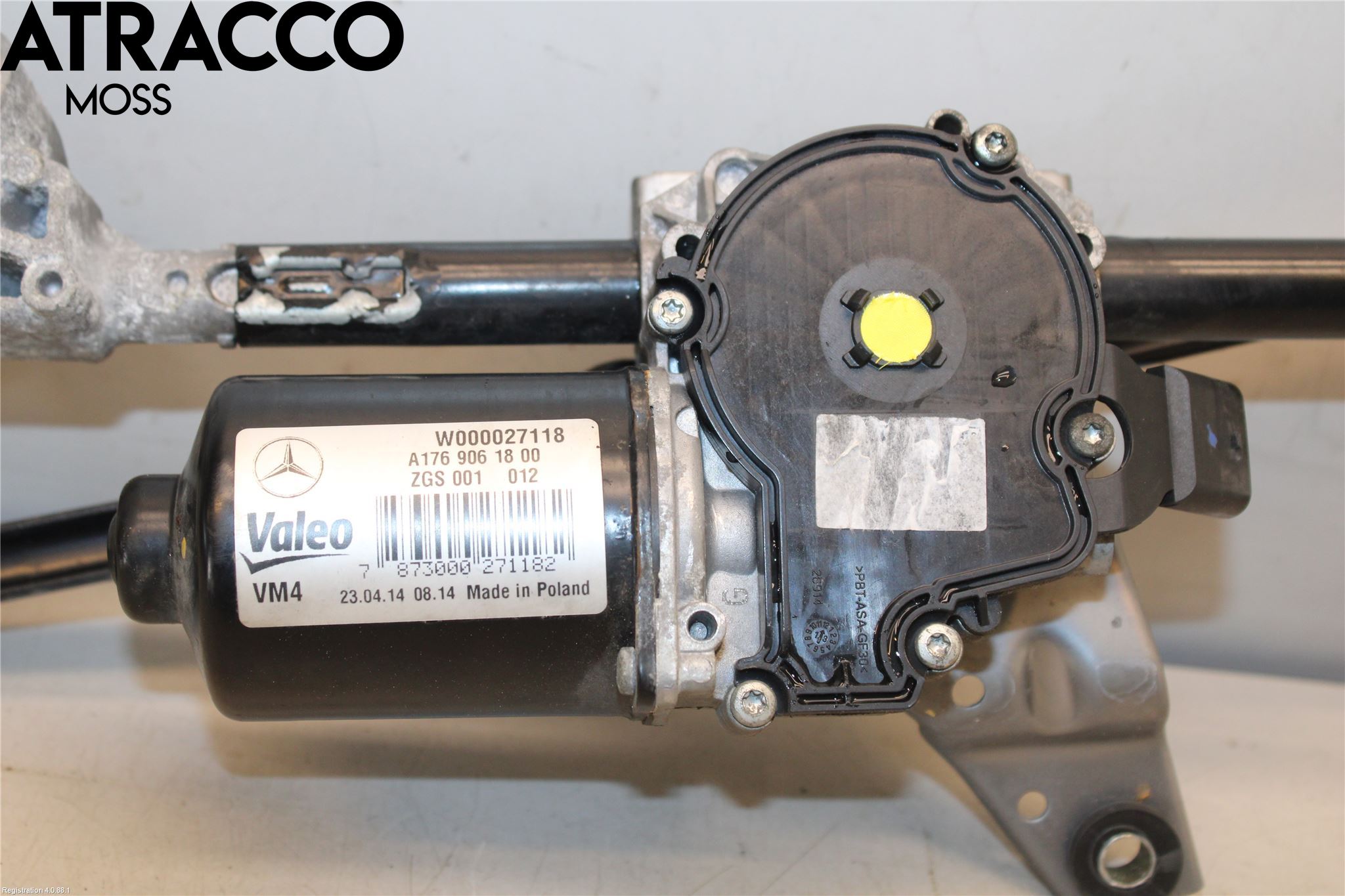 Mercedes-Benz MB A-KLASS (W176) 13-18 Viskermotor Frontrute