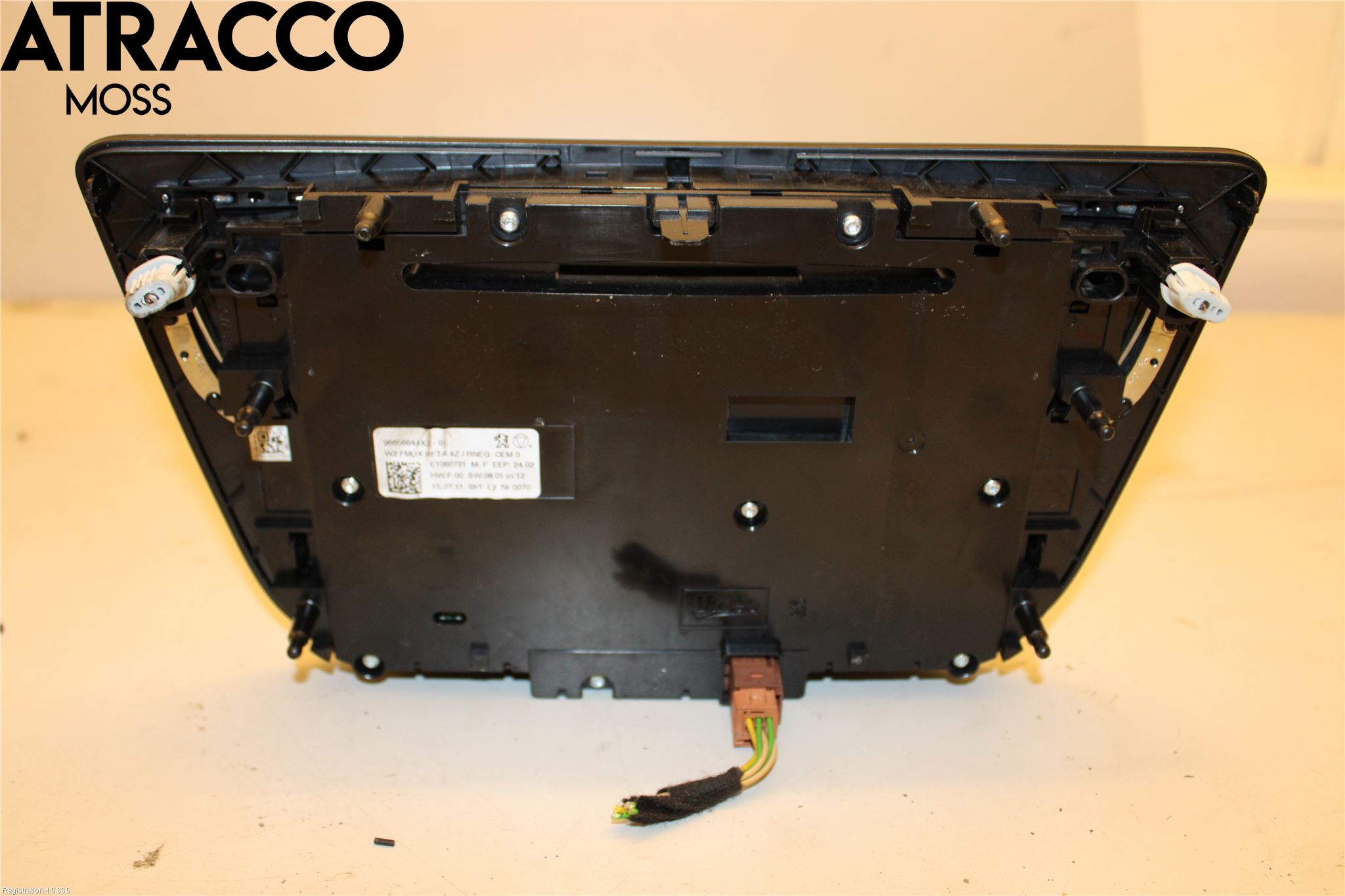 Peugeot 508 11-18 Varme Ac Betjening-Display