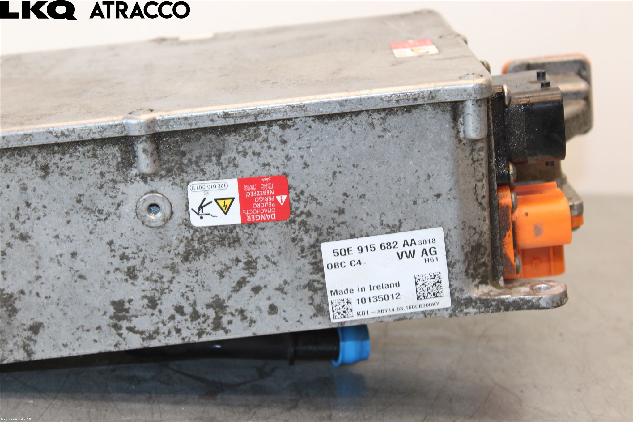 Volkswagen VW GOLF / E-GOLF VII 13-20 Batterilader Hybrid