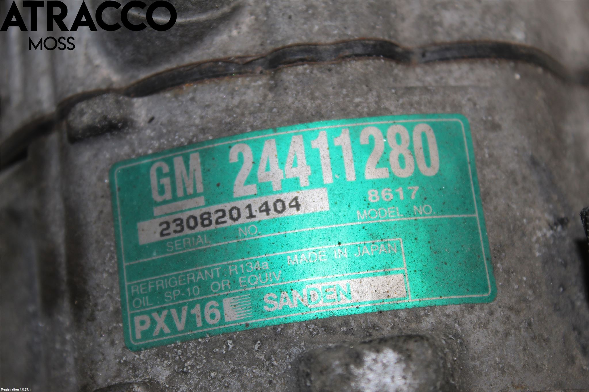 Saab 9-3 VER 2 Varme Ac Kompressor