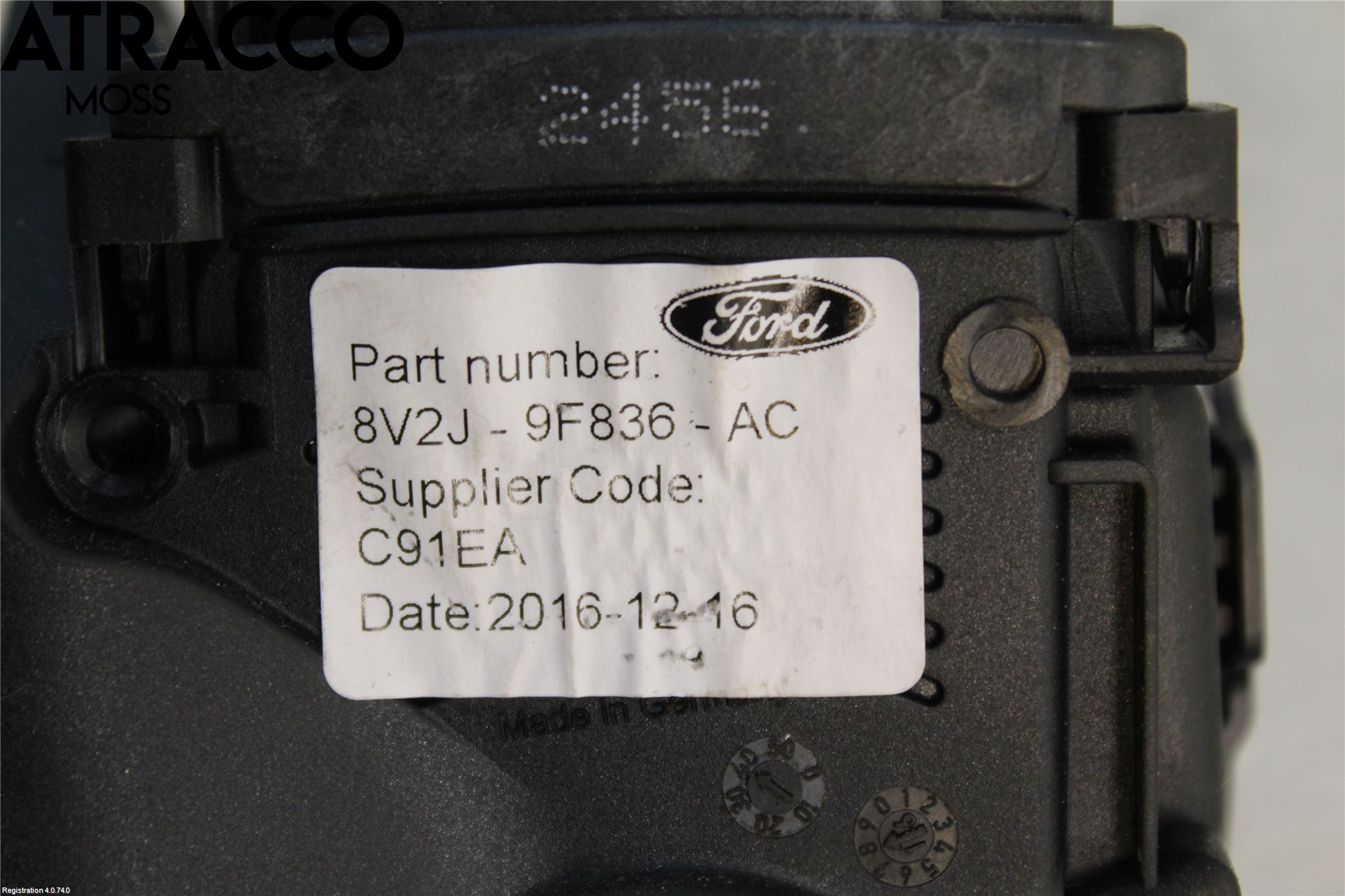 Ford FIESTA 13-17 Gasspedal