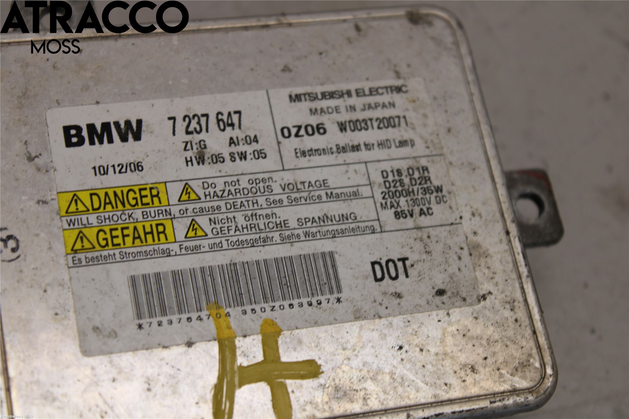 BMW X1 E84 10-15 Styreenhet Xenon