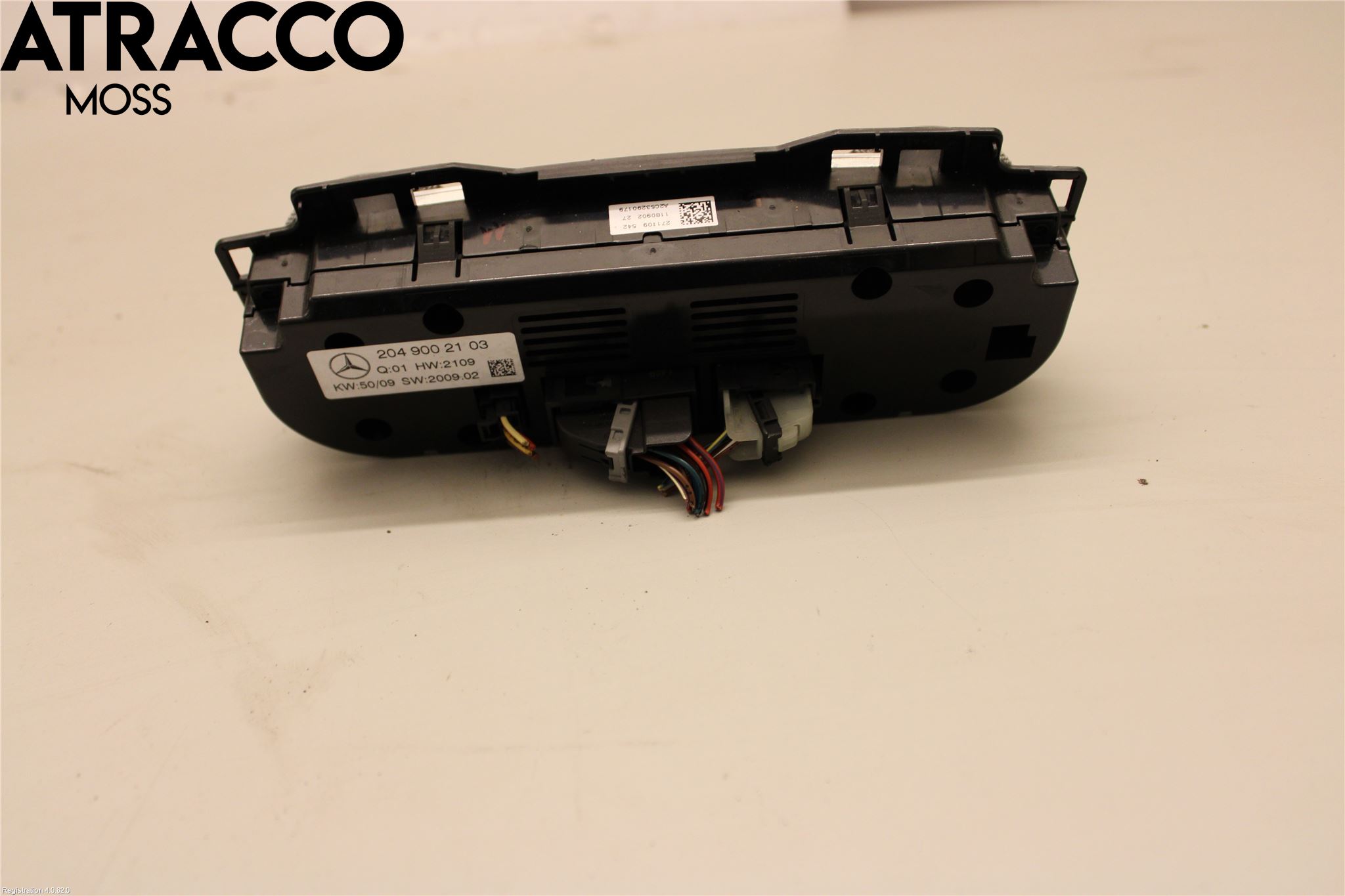 Mercedes-Benz MB GLK-KLASS (X204) 08-16 Varme Ac Betjening-Display
