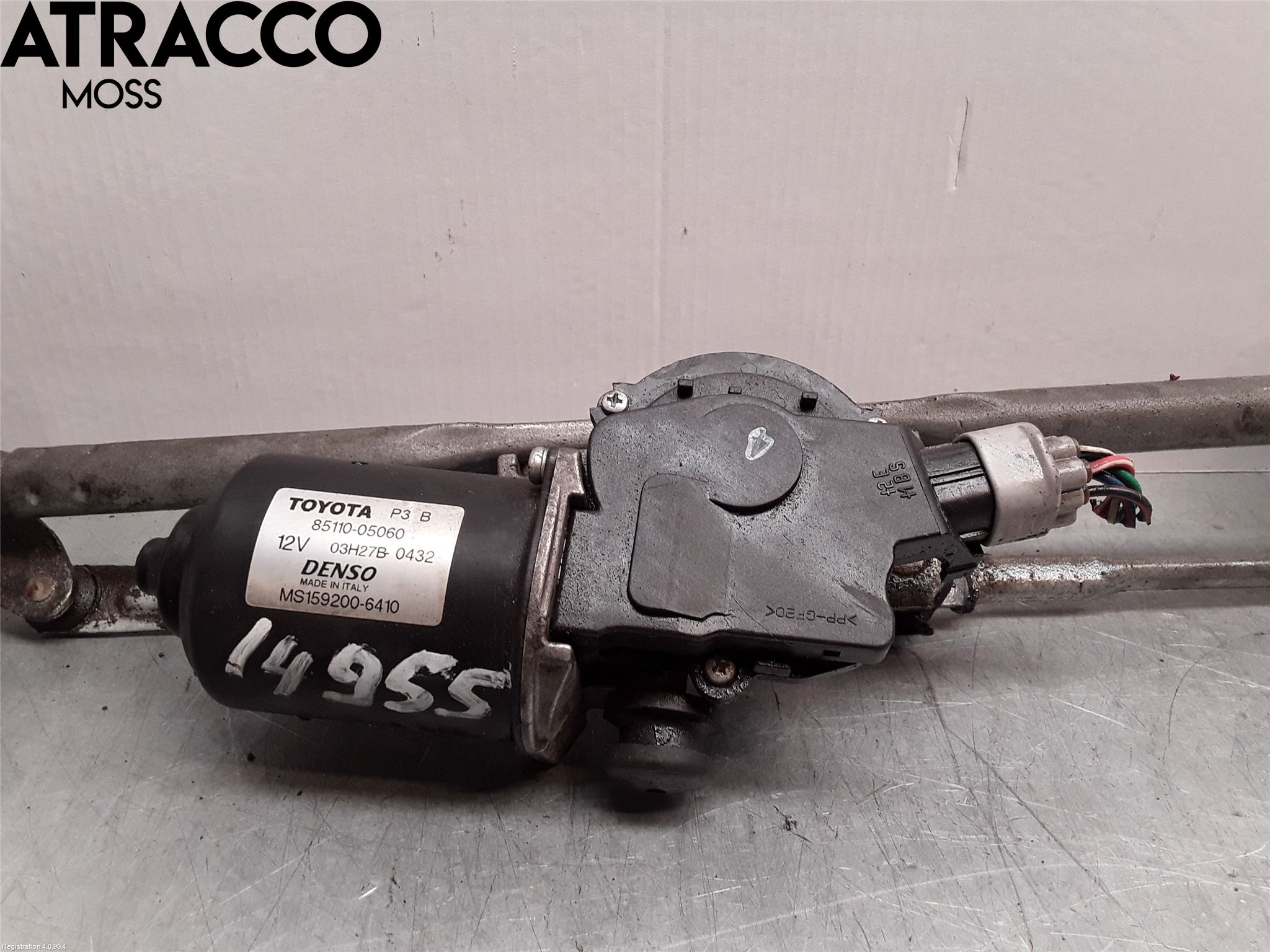 Toyota AVENSIS 03-06 Viskermotor Frontrute