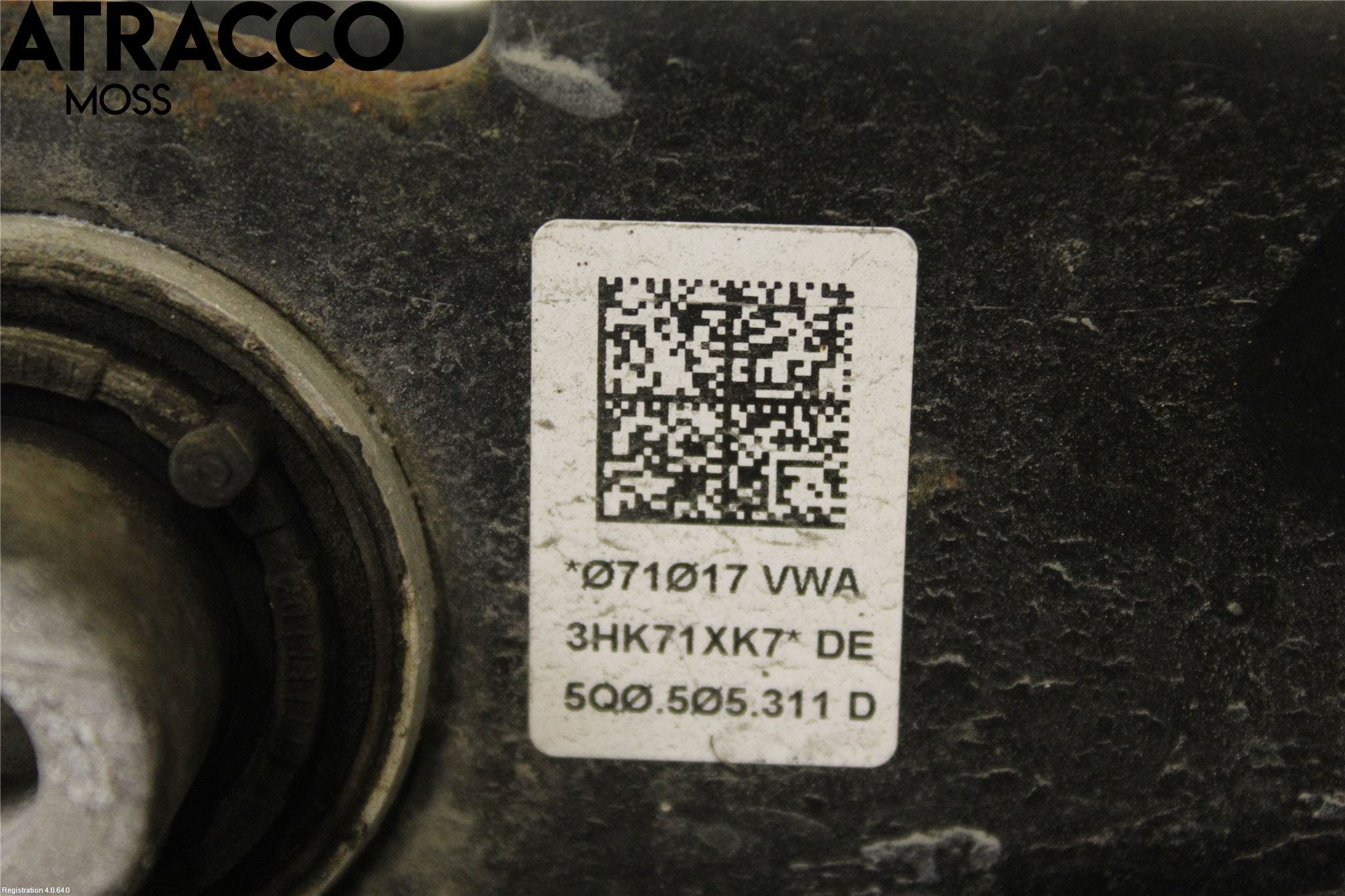 Audi A3/S3 8V 13-20 Bærearm Bak Venstre