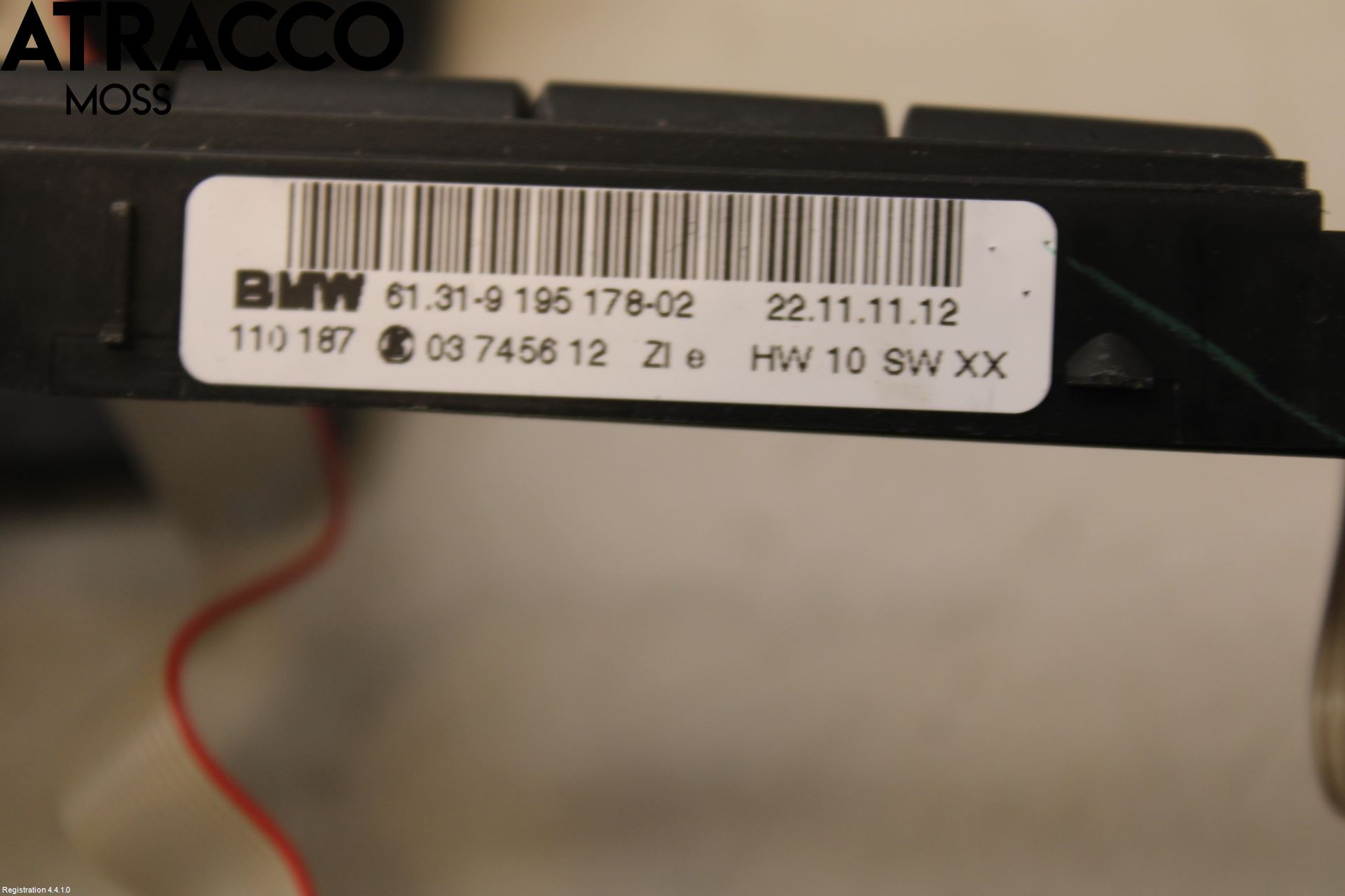 BMW X1 E84 10-15 Varme Ac Betjening-Display