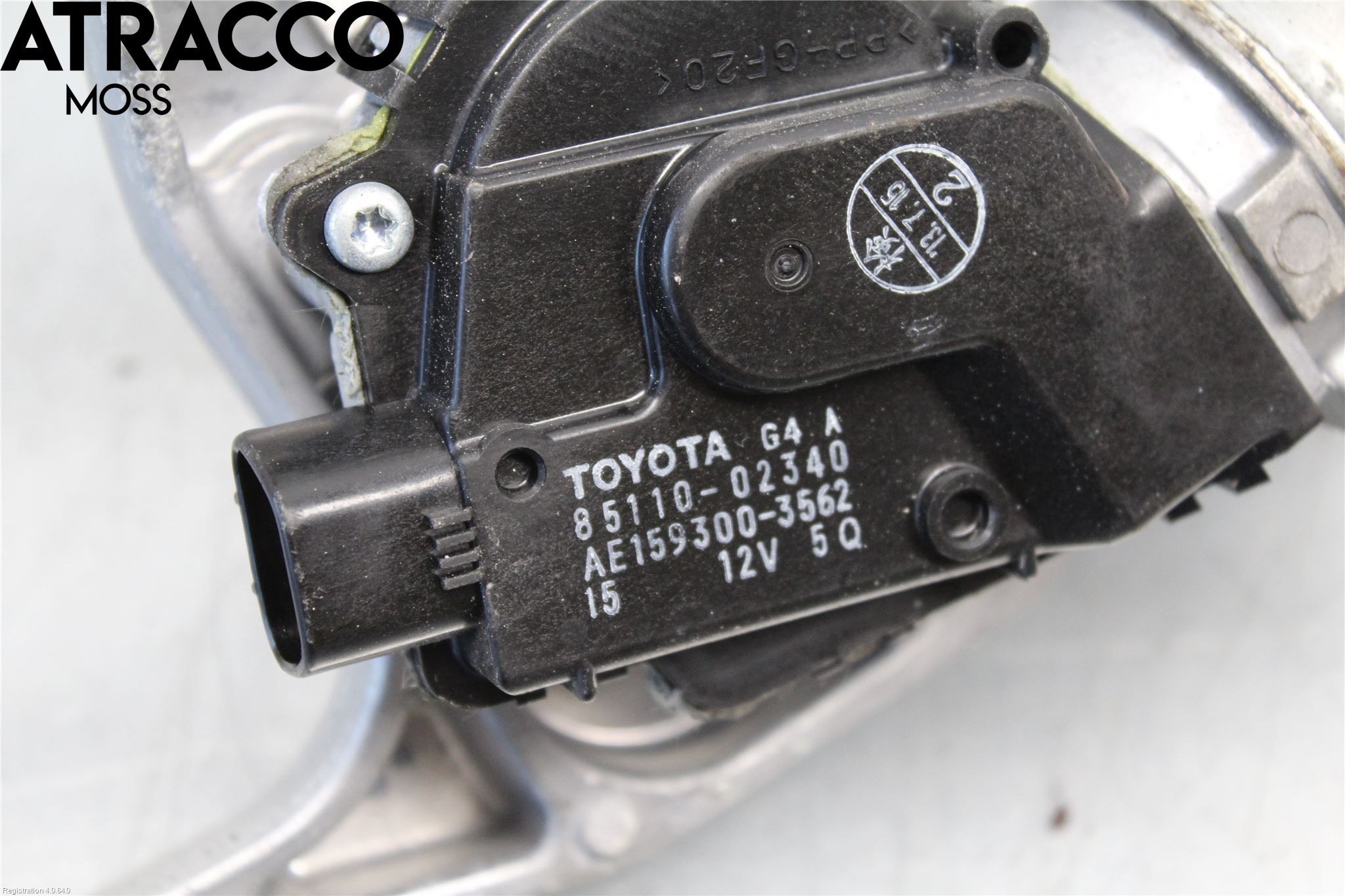 Toyota AURIS 13-19 Viskermotor Frontrute