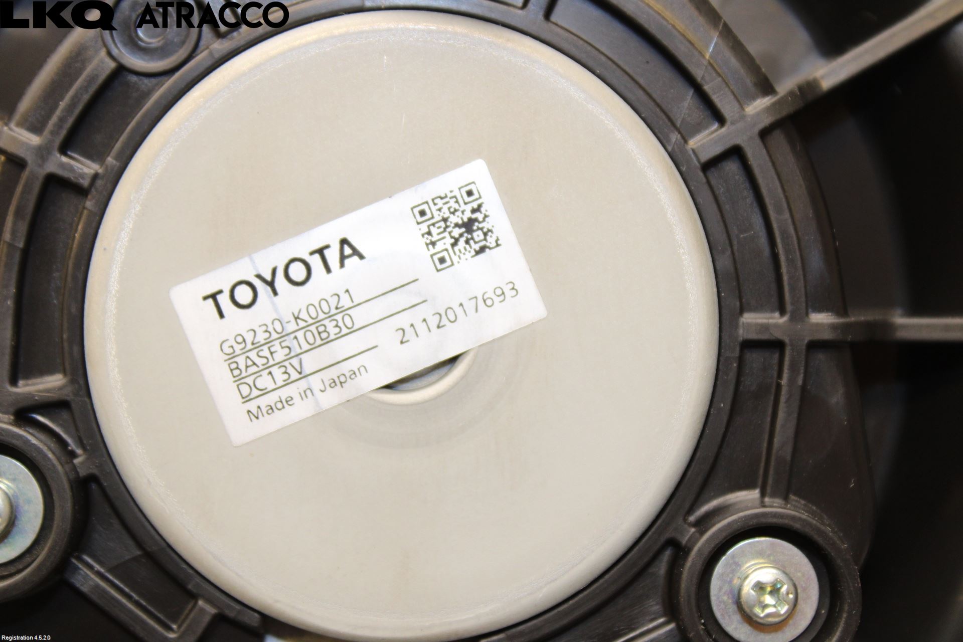 Toyota YARIS CROSS XP21 21- Kjølevifte Elektrisk