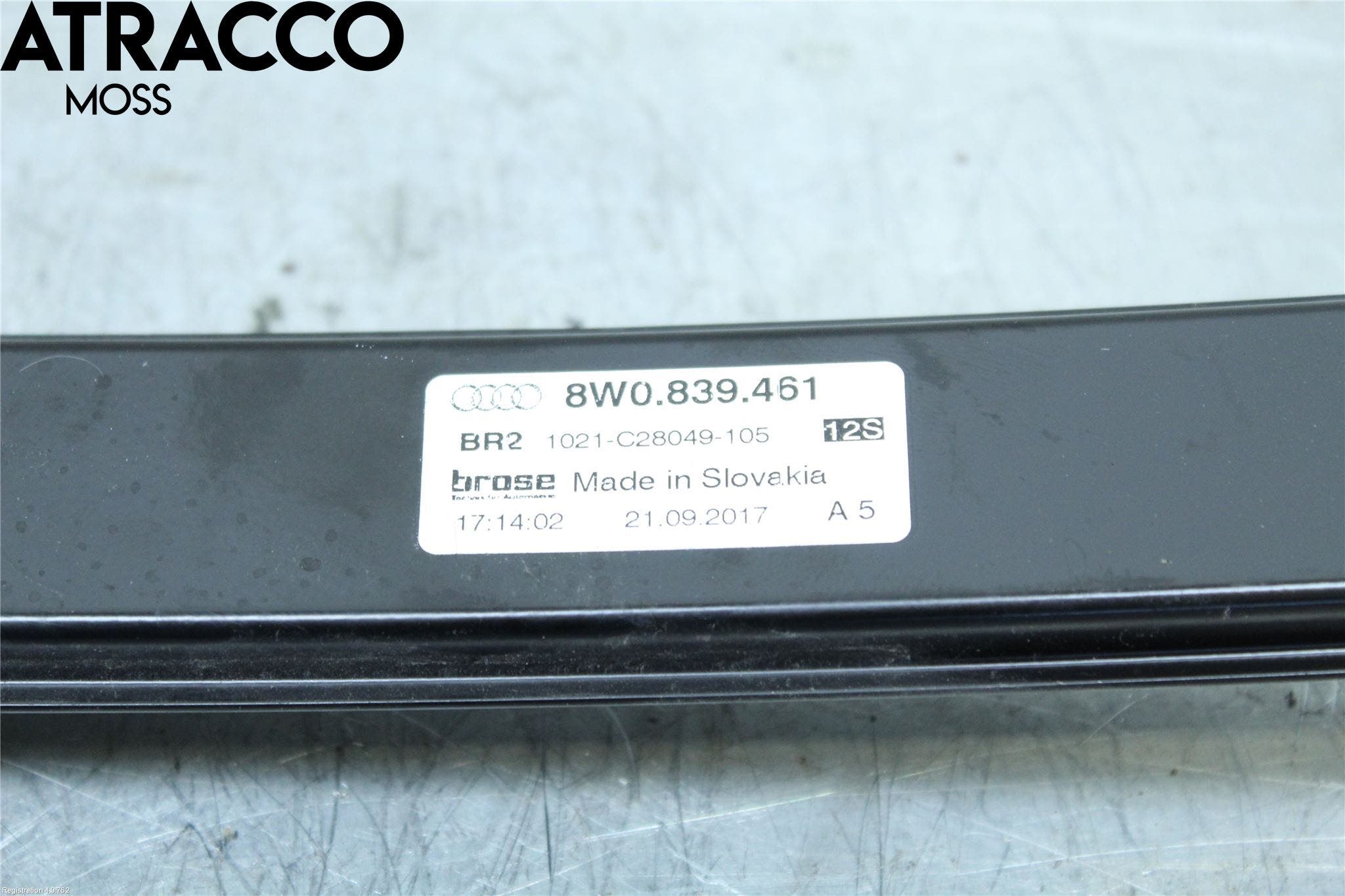 Audi A4/S4 B9 16-19 Vindusheis El Komp