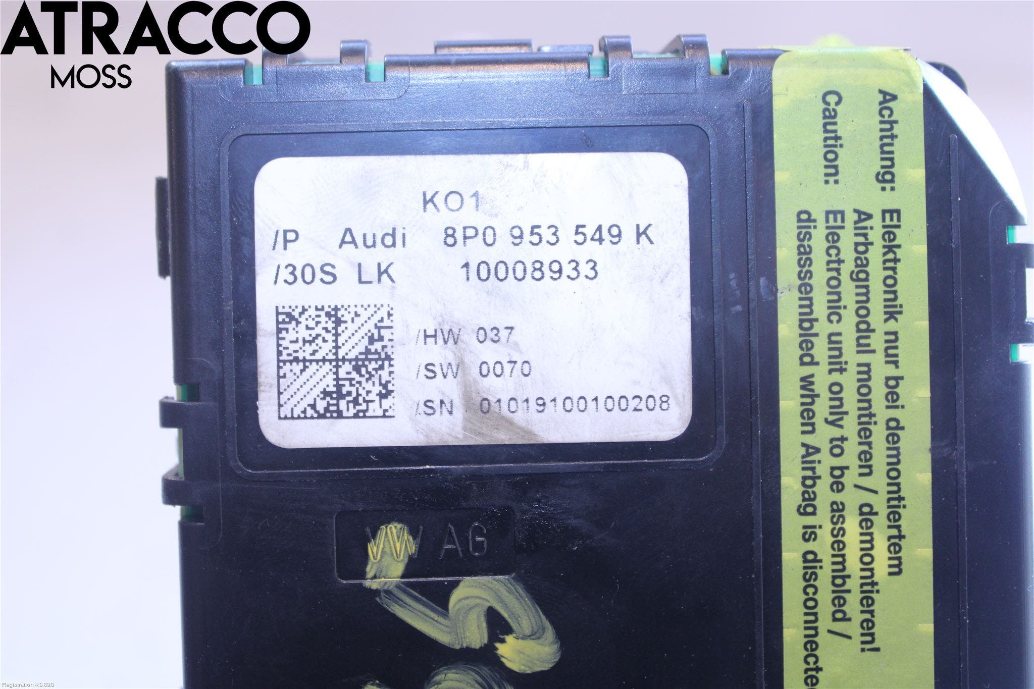 Audi A3/S3 05-13 Styreenhet Øvrig