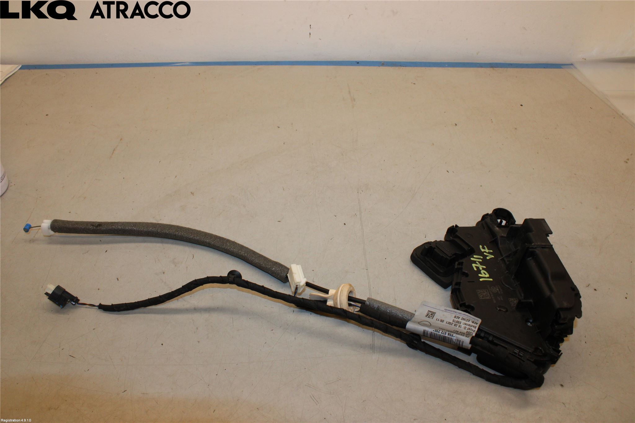 Audi Q4 E-TRON FZ 22- Dørlås - Låsekasse