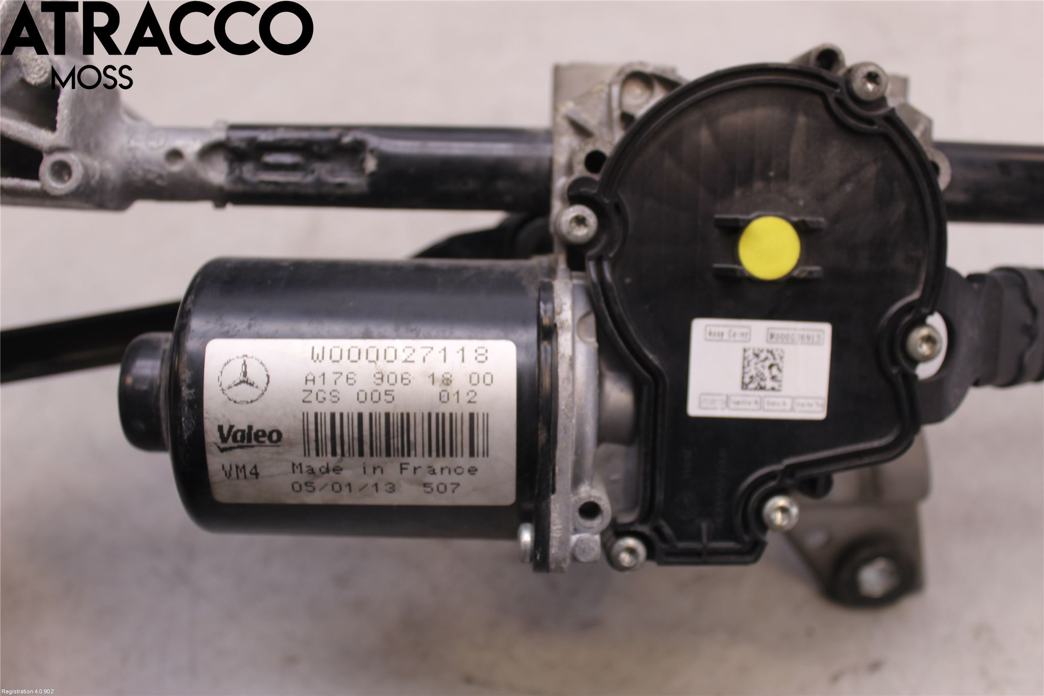 Mercedes-Benz MB C-KLASS (W204) 07-15 Viskermotor Frontrute