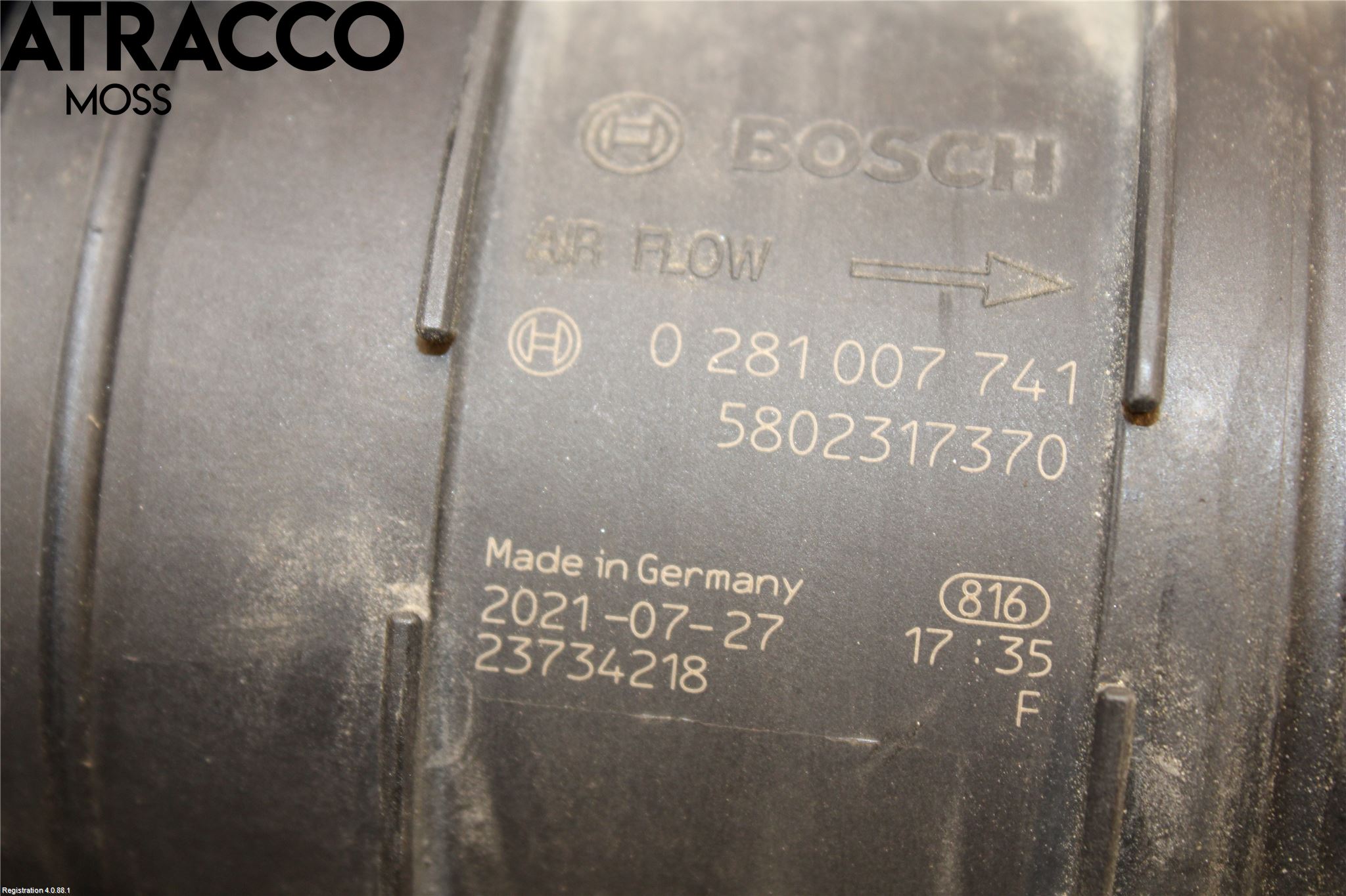 Iveco DAILY 14->> Inns Luftmassemåler