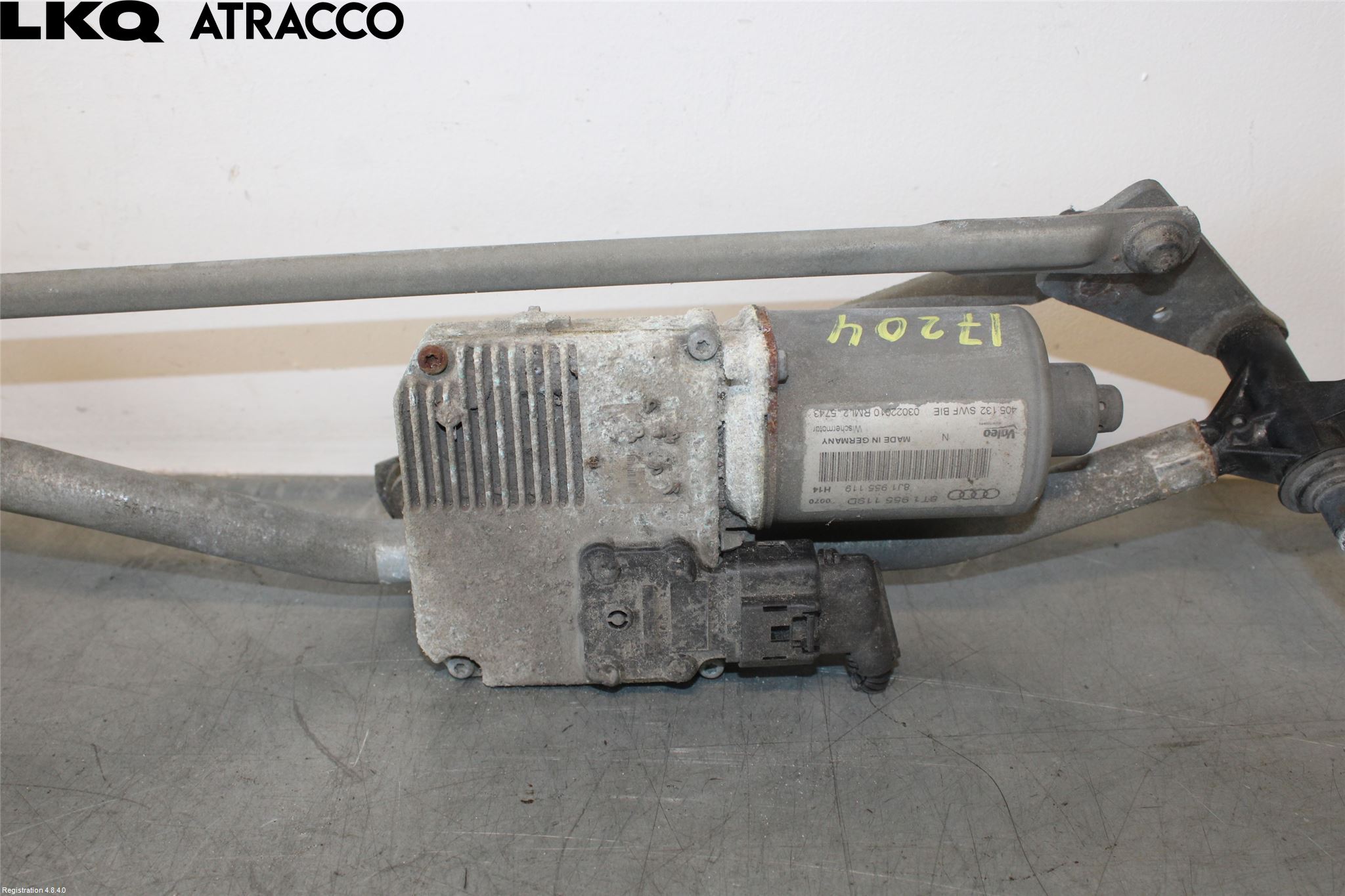 Audi A5 07-16 Viskermotor Frontrute