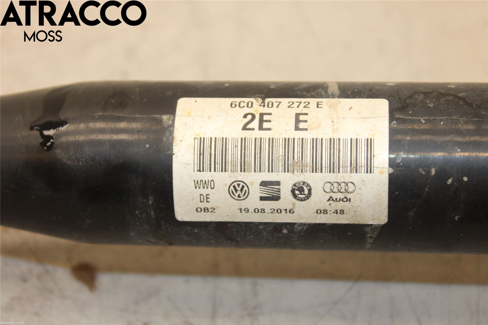 Skoda RAPID Drivaksel Foran Kompl Høyre