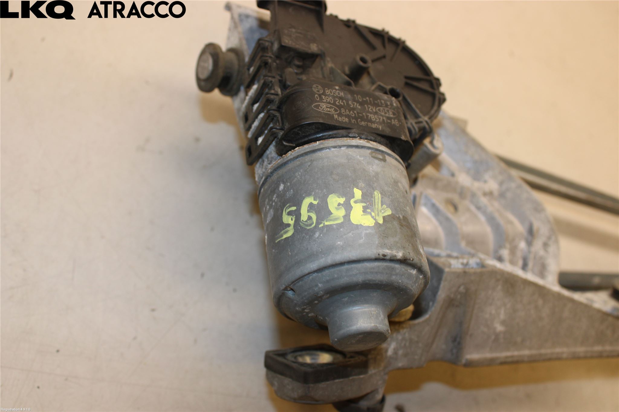 Ford FIESTA 09-12 Viskermotor Frontrute