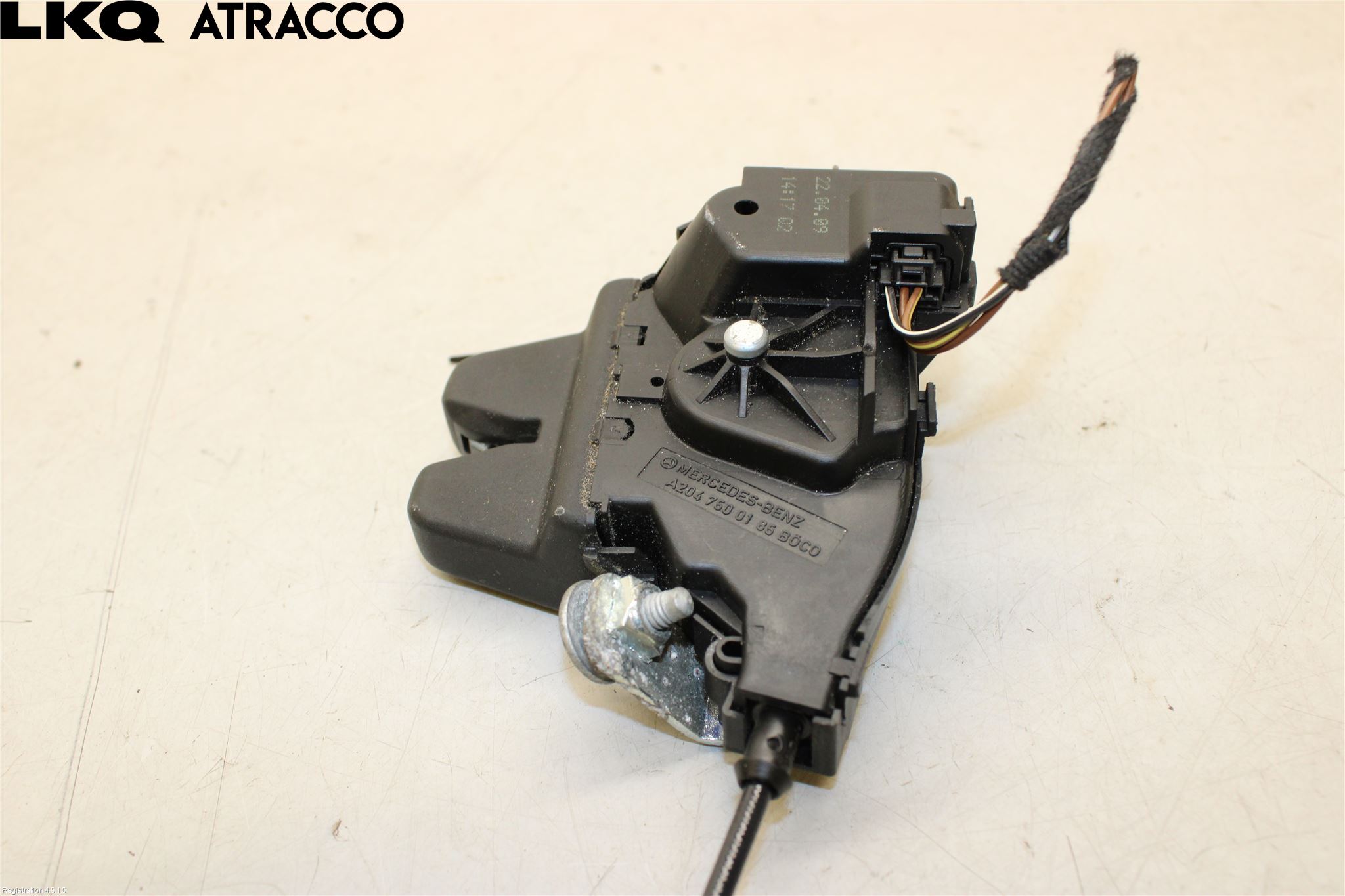 Mercedes-Benz MB E-KLASS (W212) 09-16 Bakluke-Lokk Låsekasse