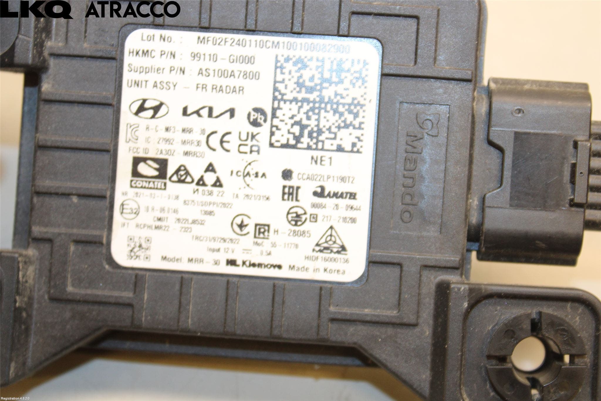 Hyundai IONIQ 5 NE 22- Sensor Øvrig