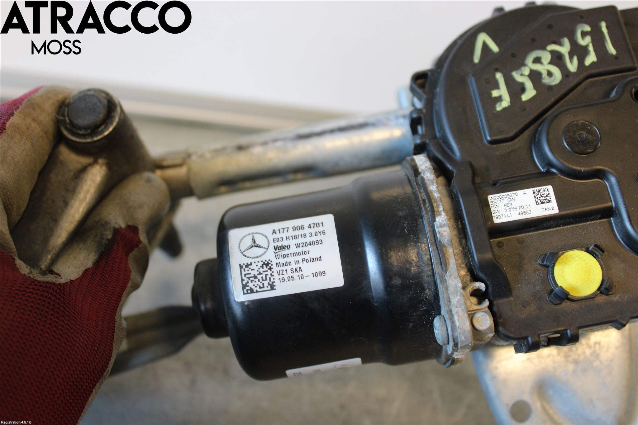 Mercedes-Benz MB A-KLASS (W177) 18- Viskermotor Frontrute