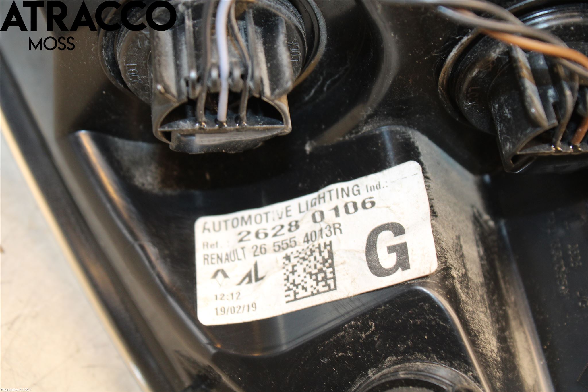 Renault ZOE/E-TECH 13- Baklykt Venstre