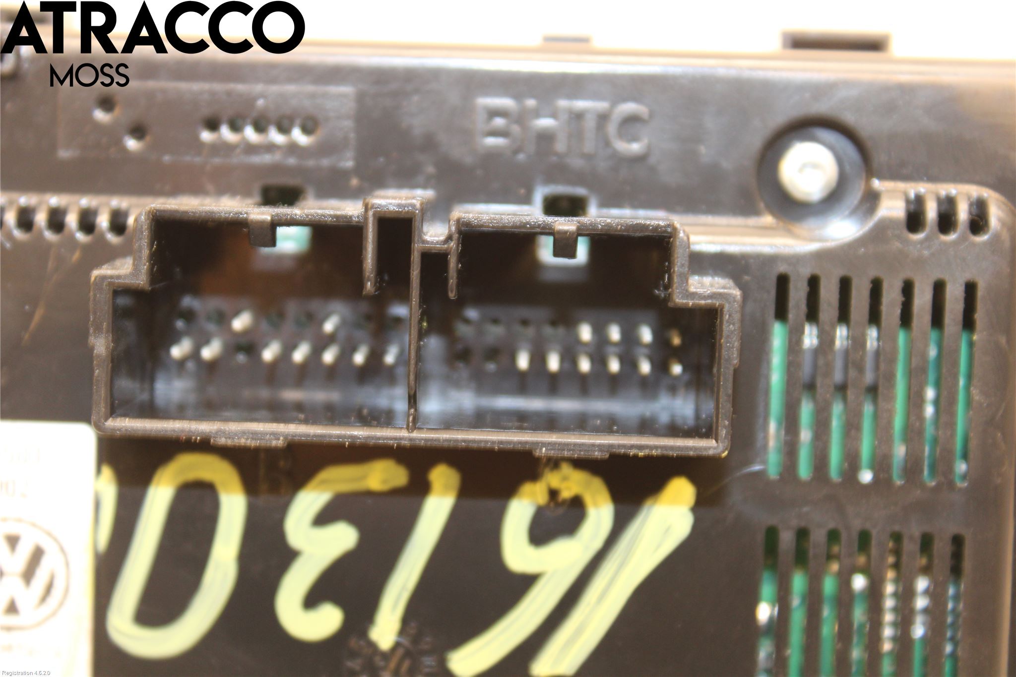 Volkswagen VW GOLF / E-GOLF VII 13-20 Varme Ac Betjening-Display