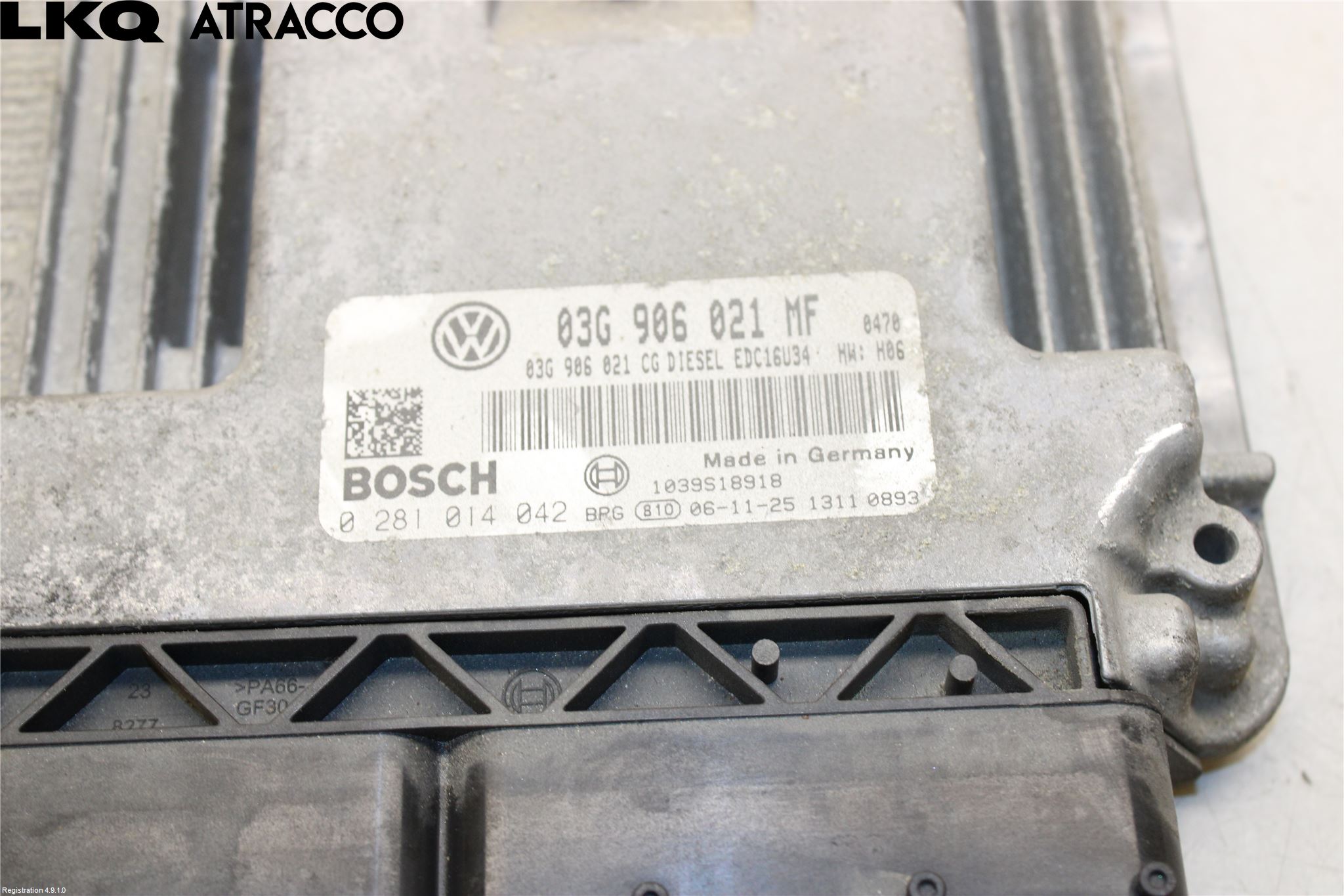 Volkswagen VW TOURAN 03-10 Styreenhet Innsprøytning