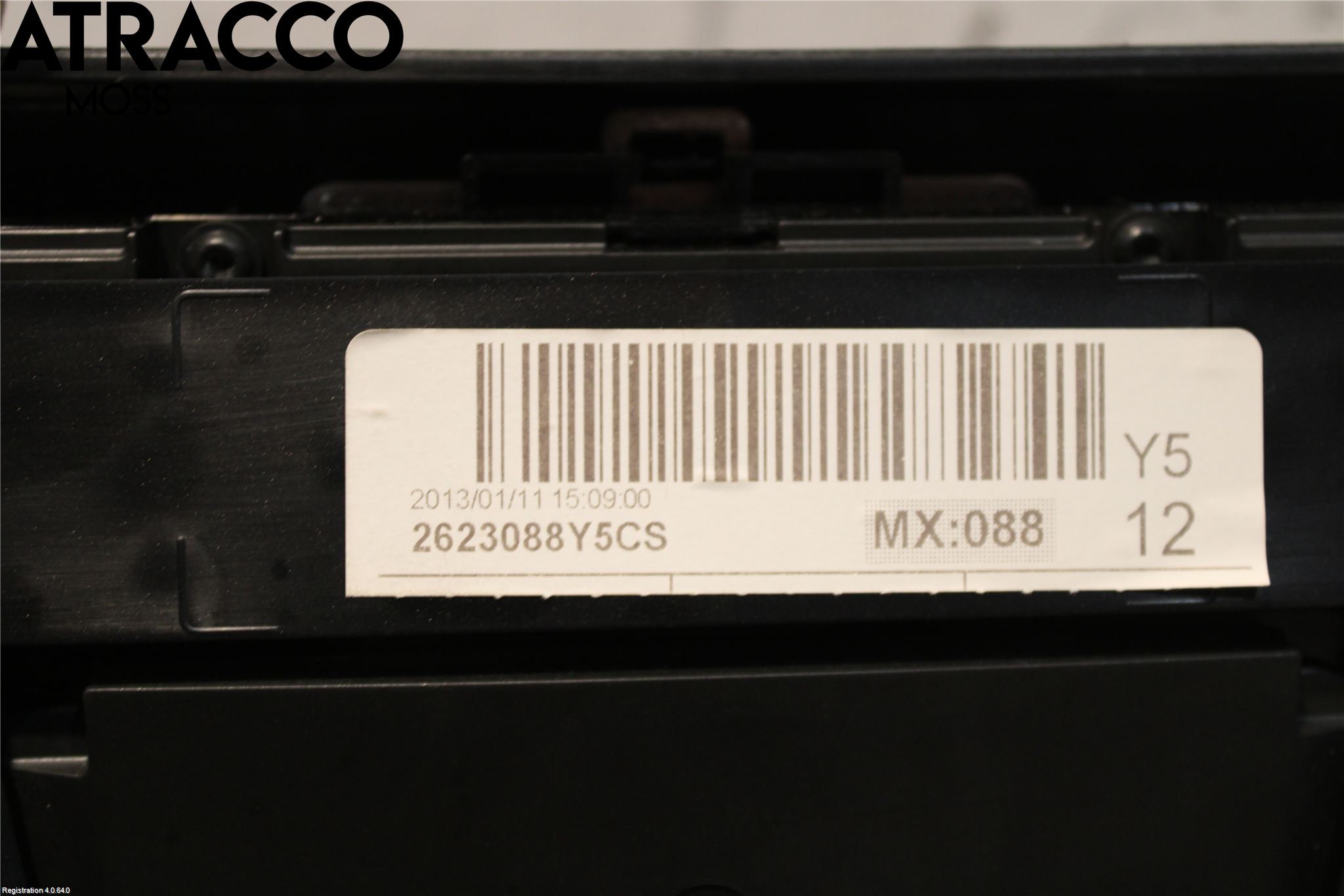 Volvo V40 12-19 Varme Ac Betjening-Display